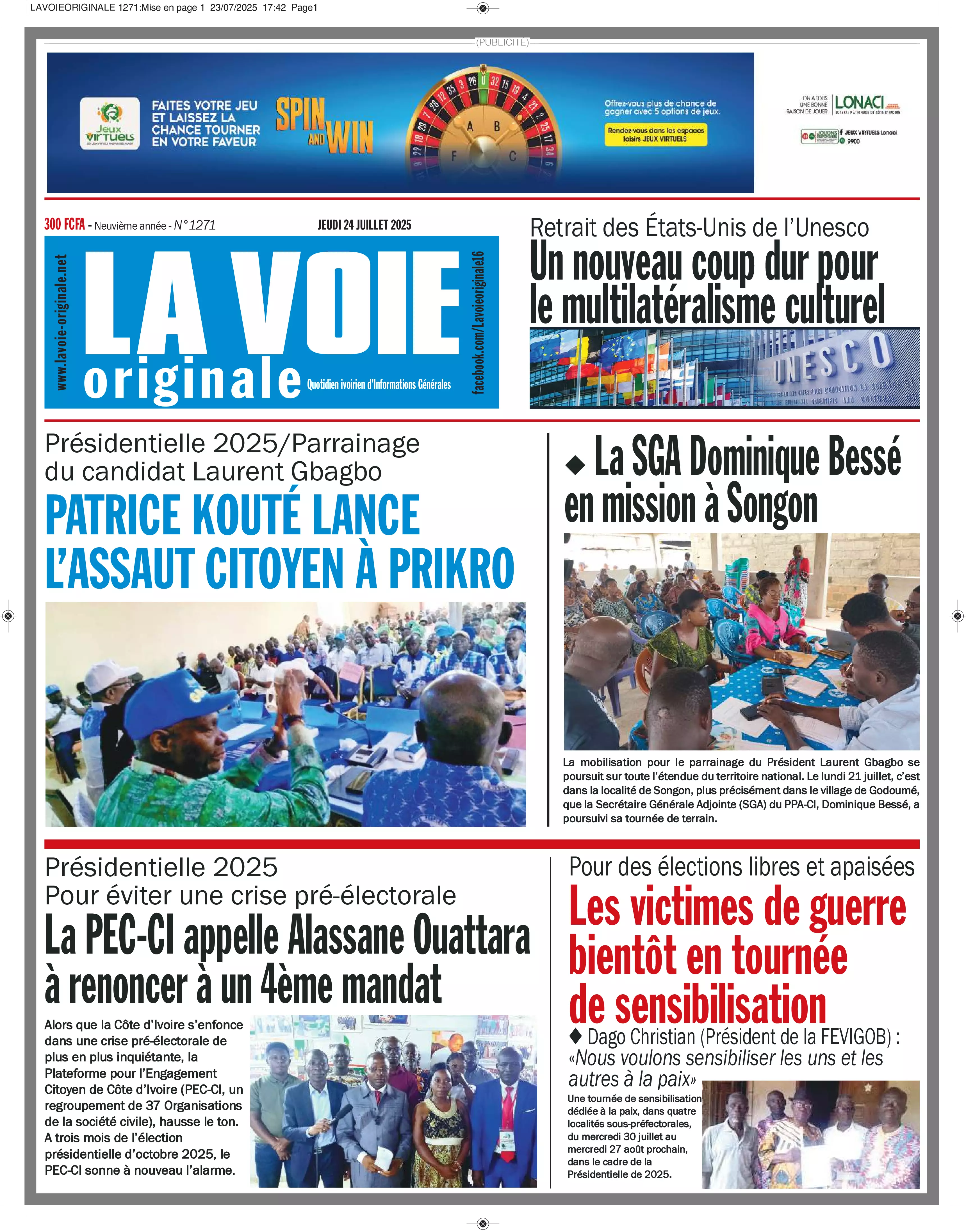 N° 1271 - 2025-07-24