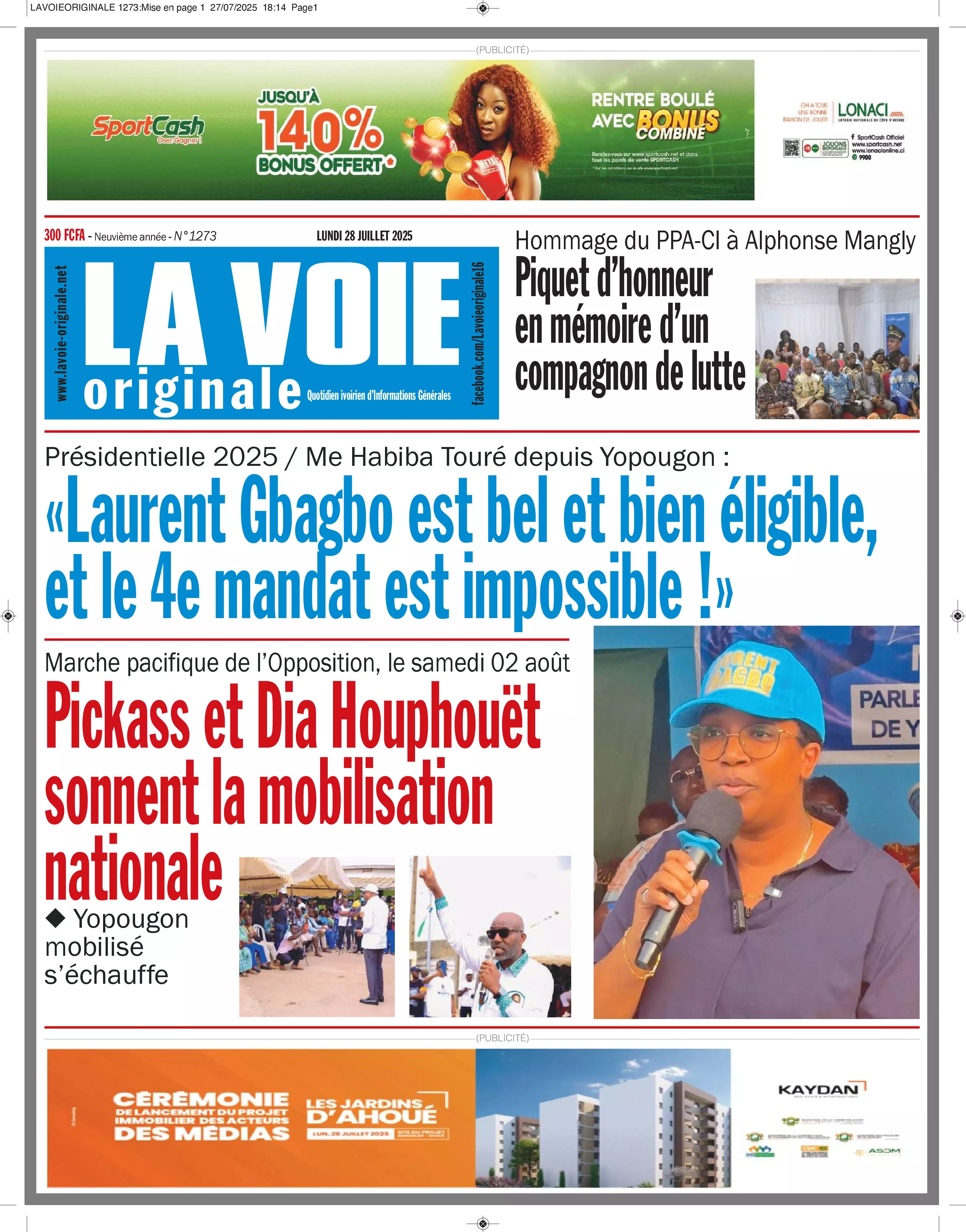 N° 1273 - 2025-07-28