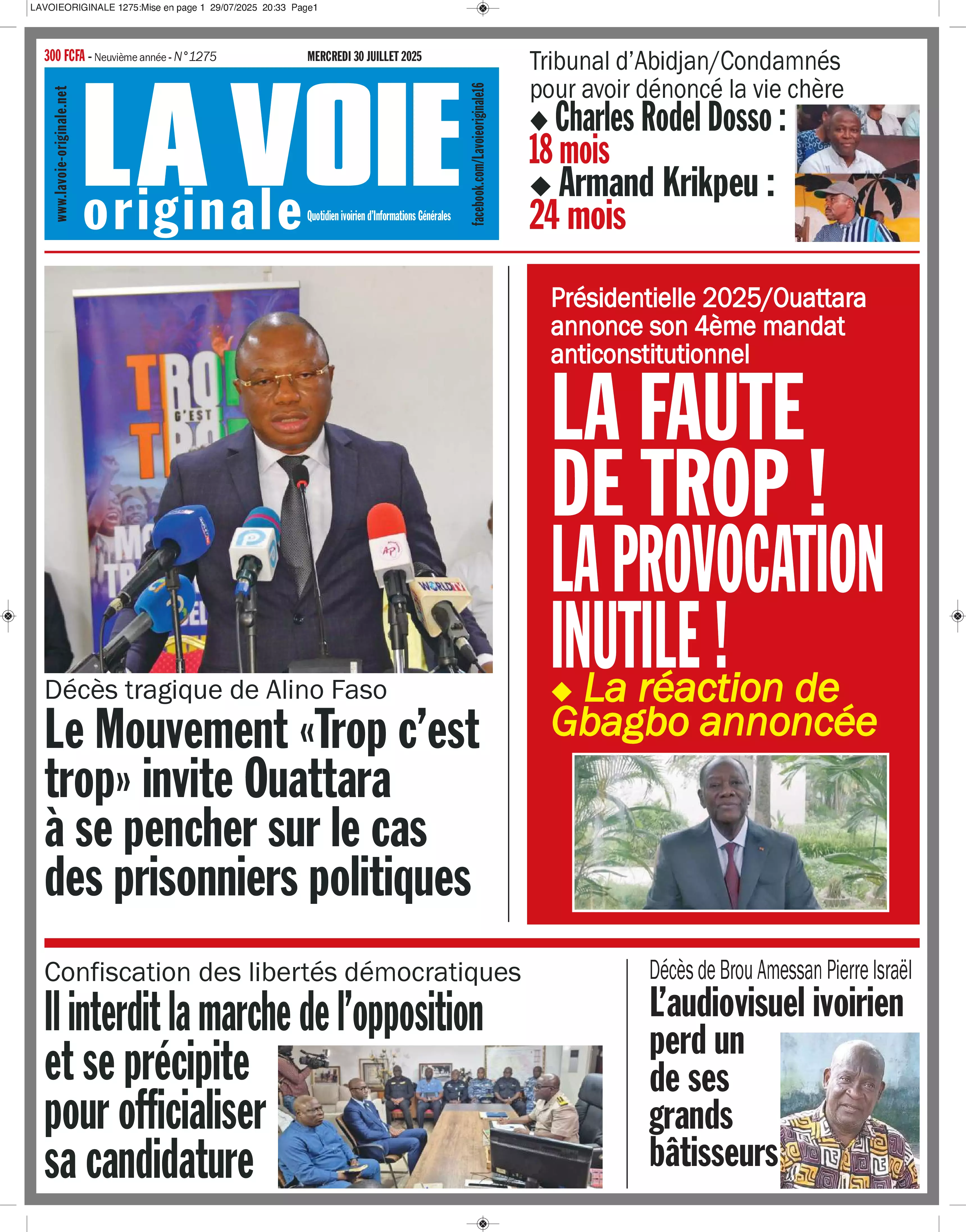 N° 1275 - 2025-07-30