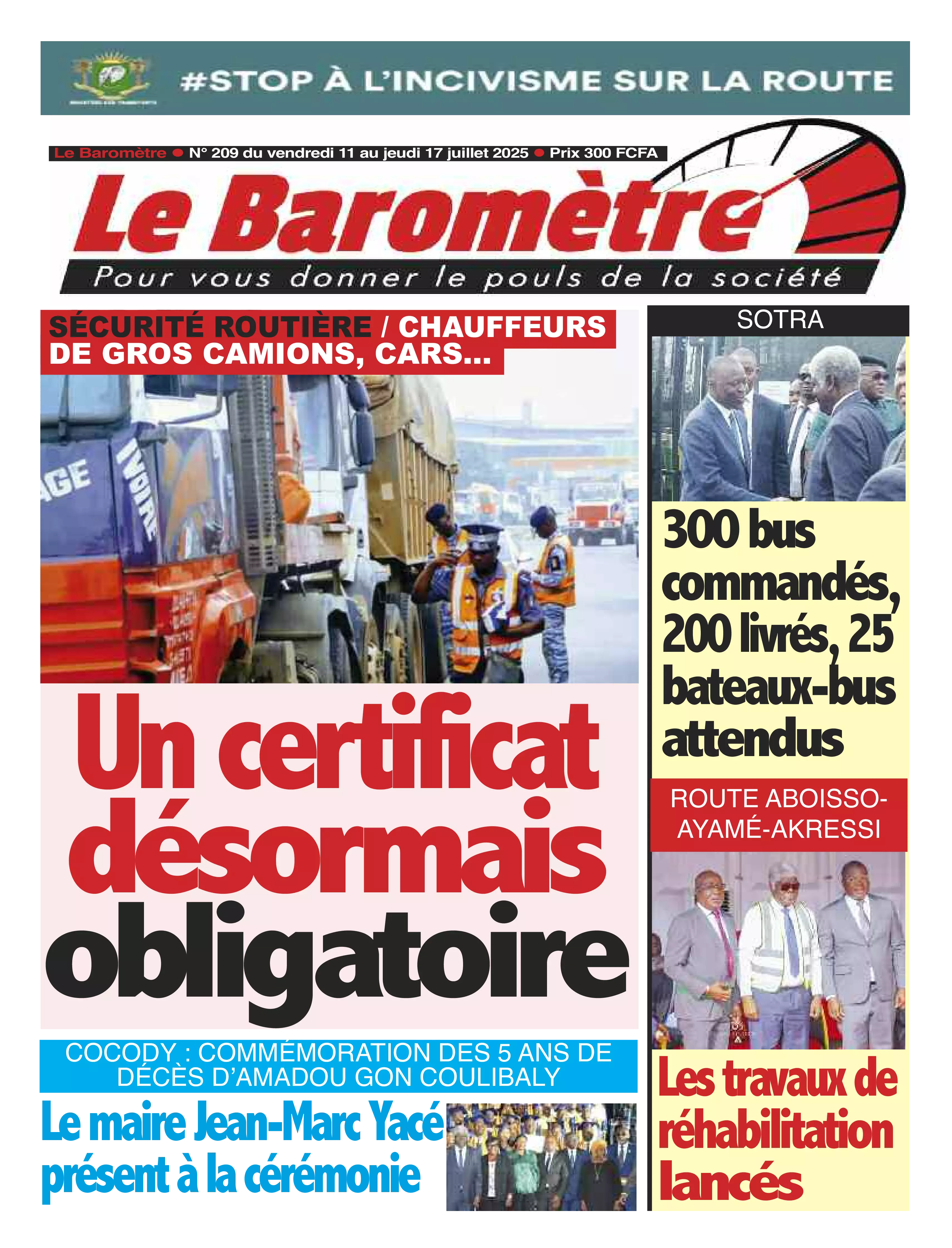 N° 209 - 2025-07-11