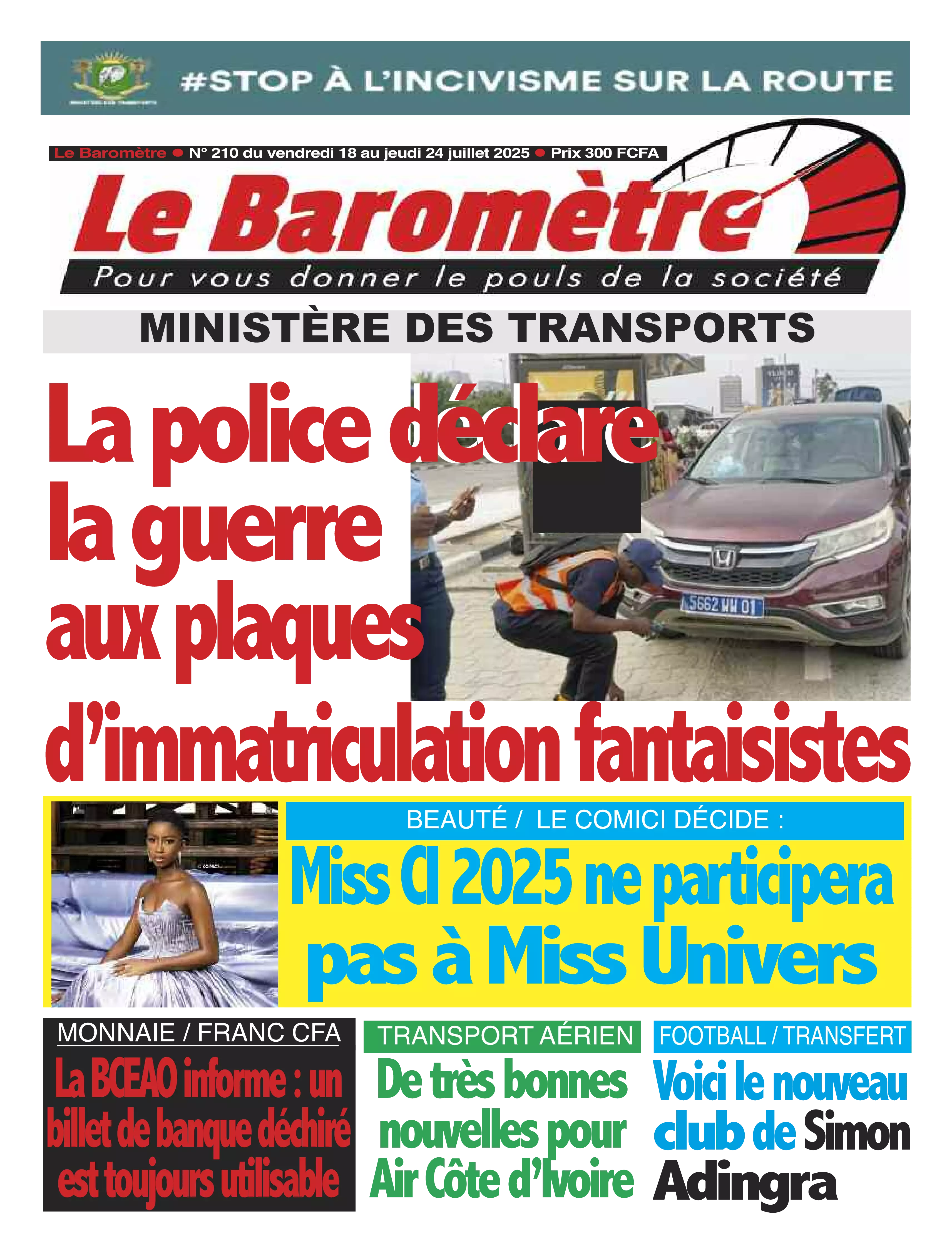 N° 210 - 2025-07-18