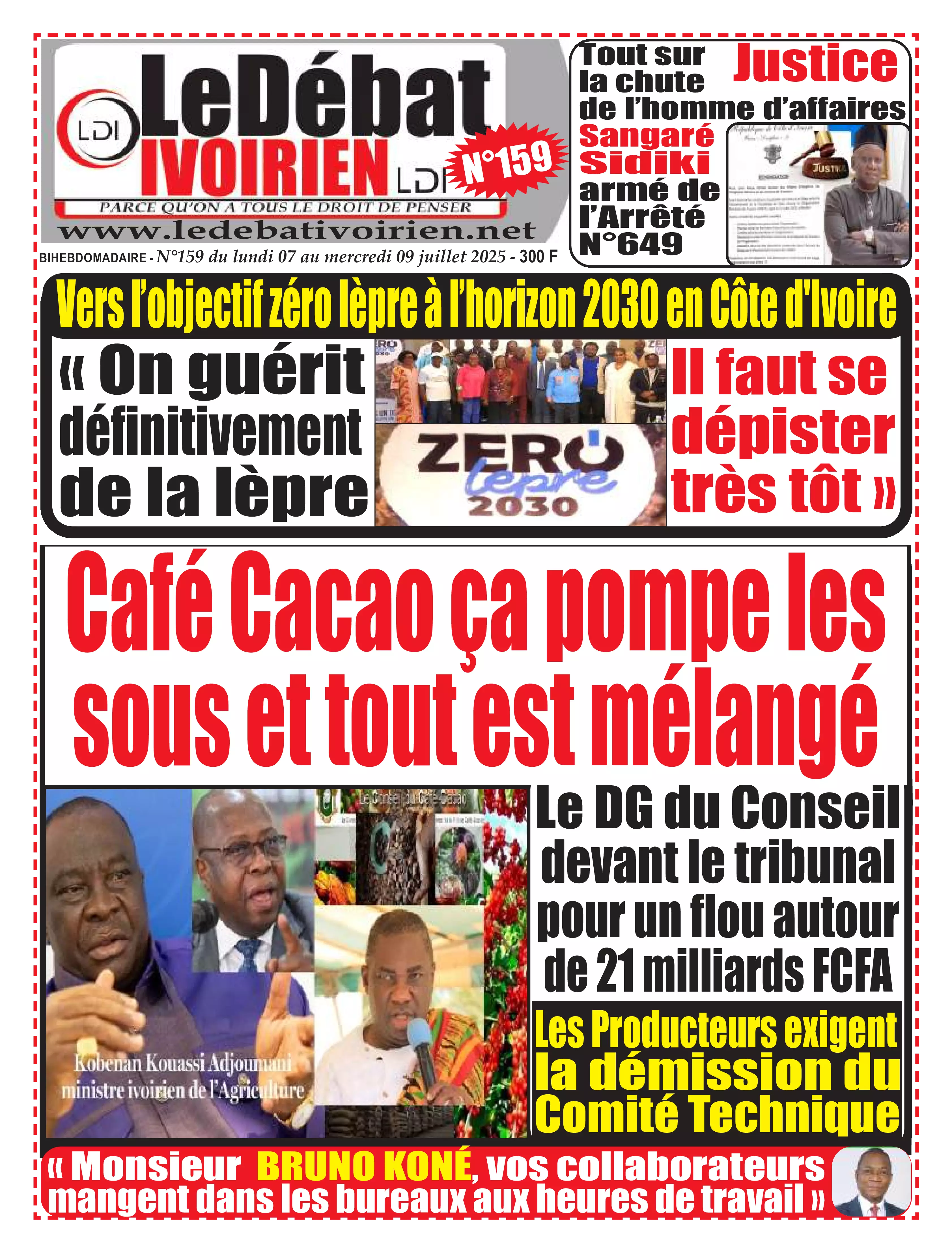 LE DEBAT IVOIRIEN N° 159