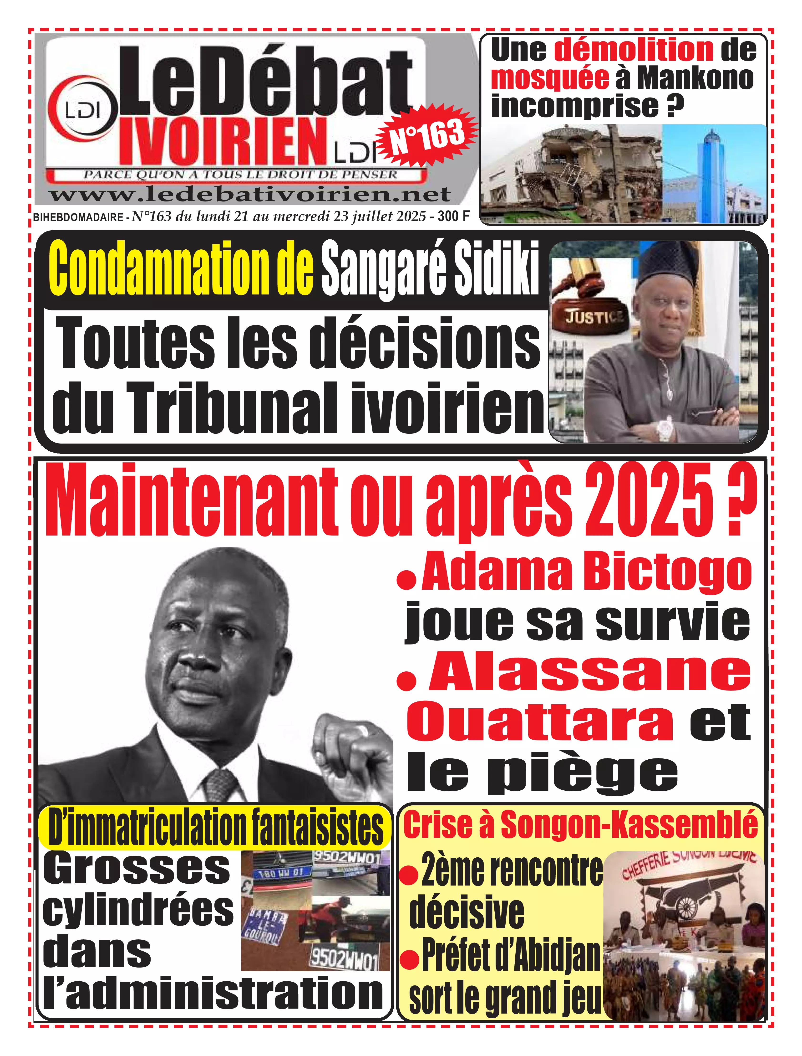 N° 163 - 2025-07-21