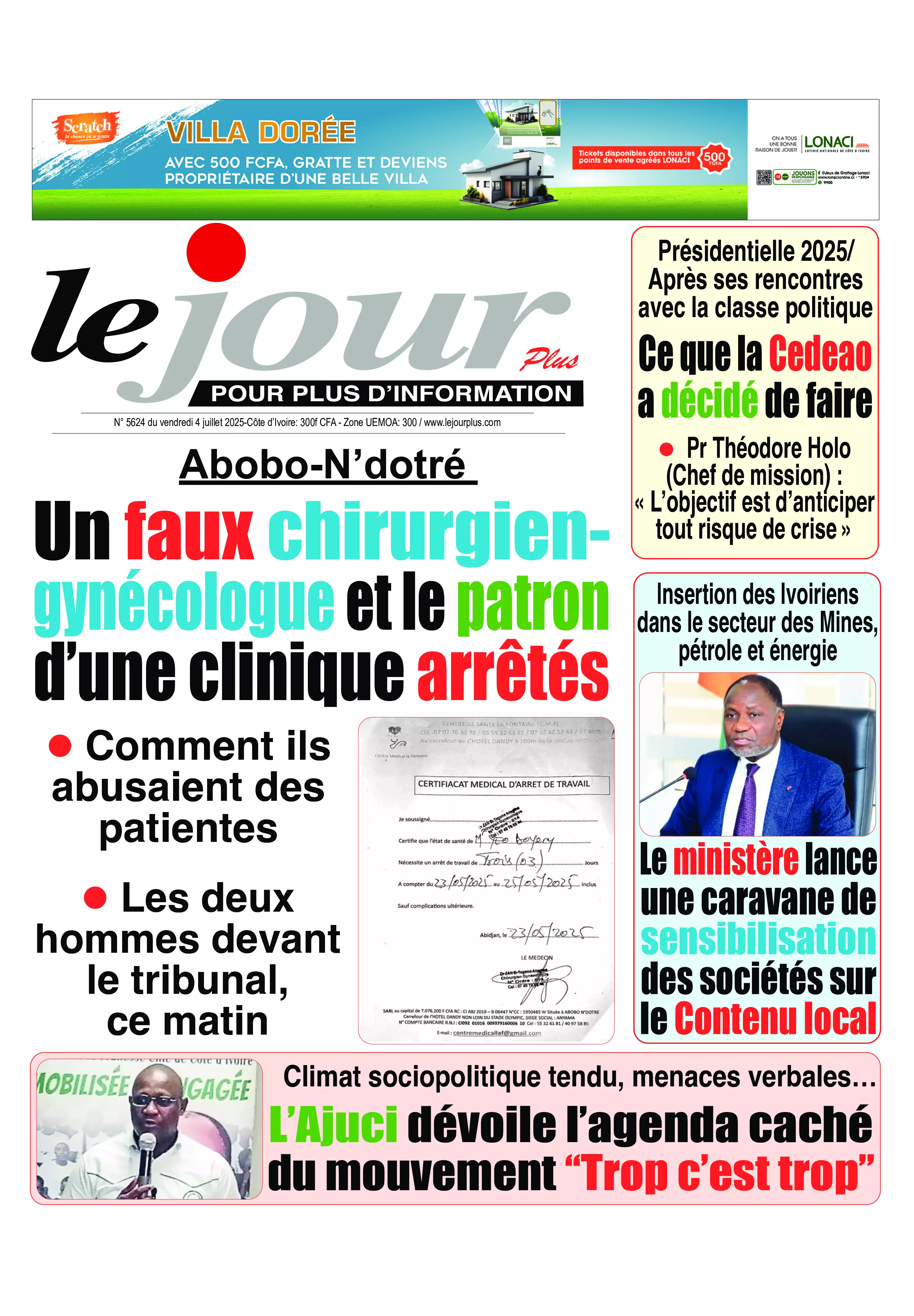 LE JOUR PLUS