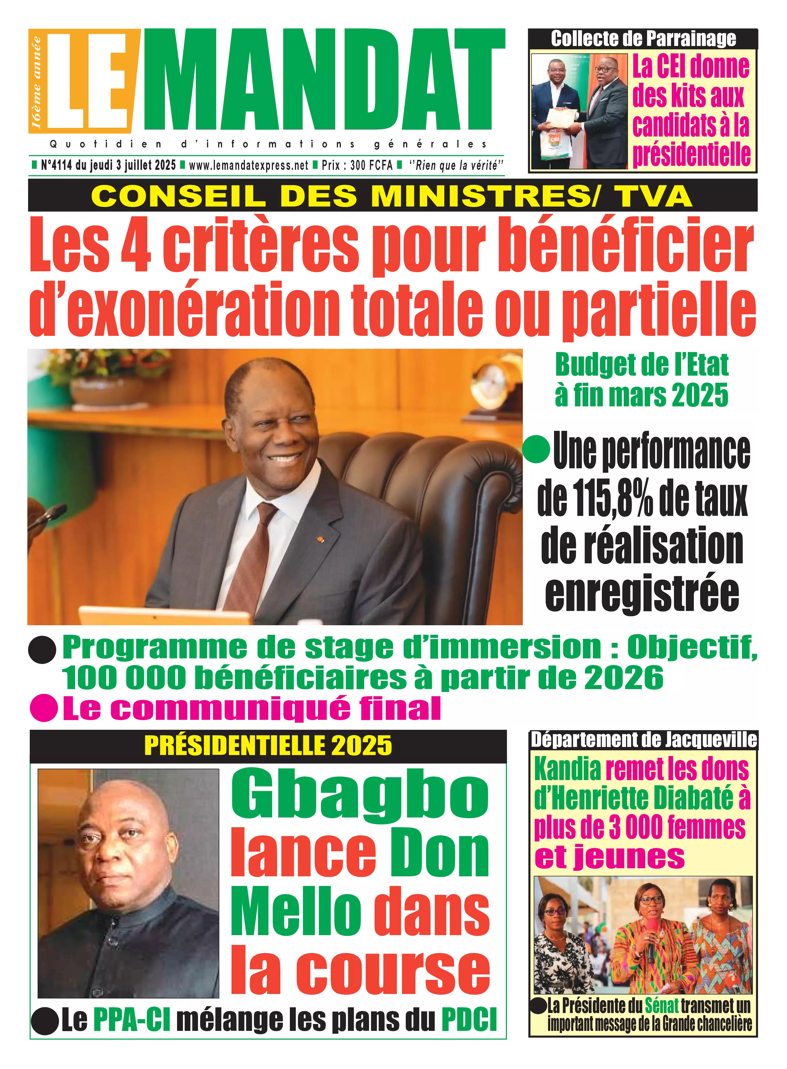 N° 4114 - 2025-07-03
