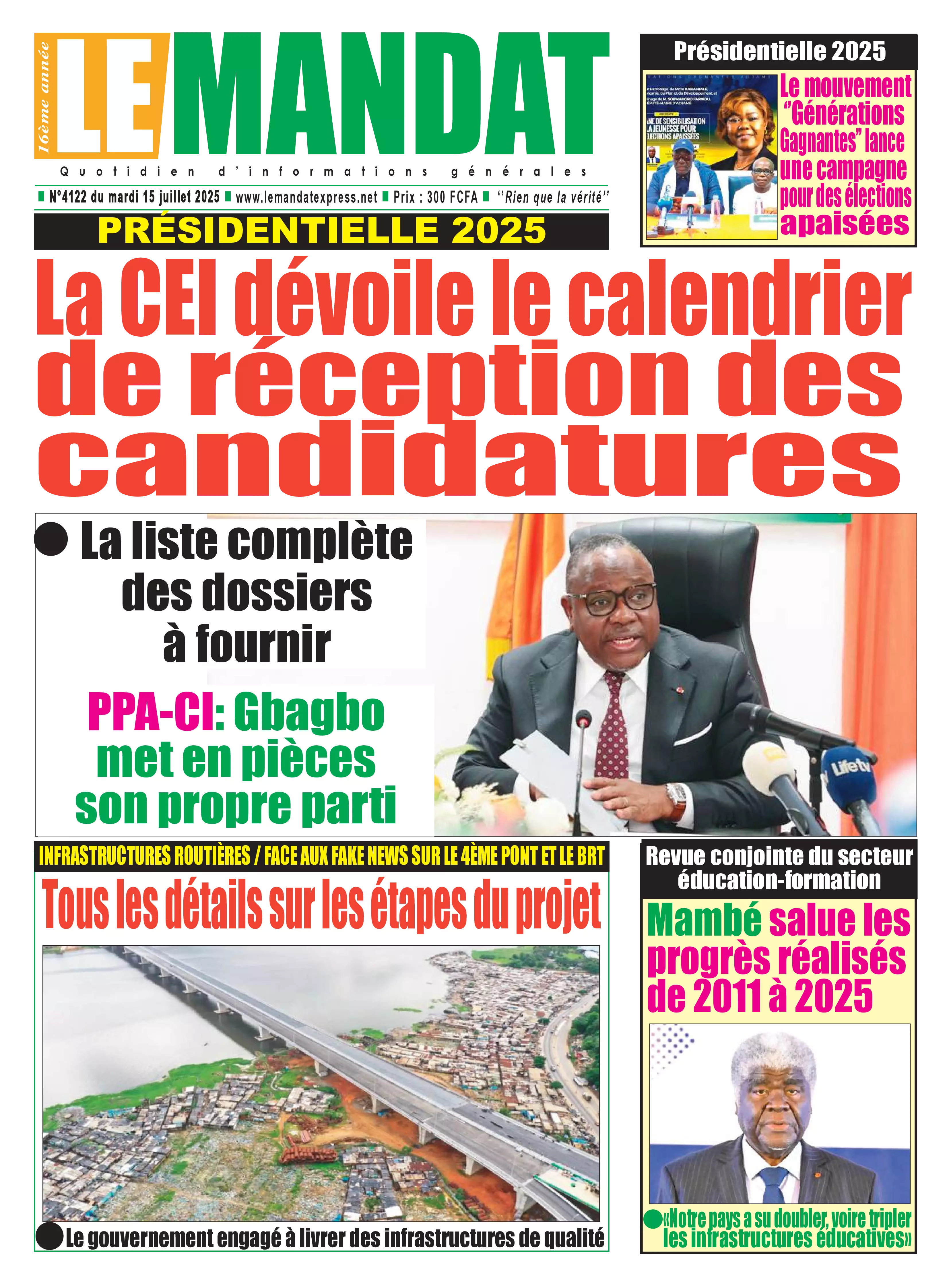N° 4122 - 2025-07-15