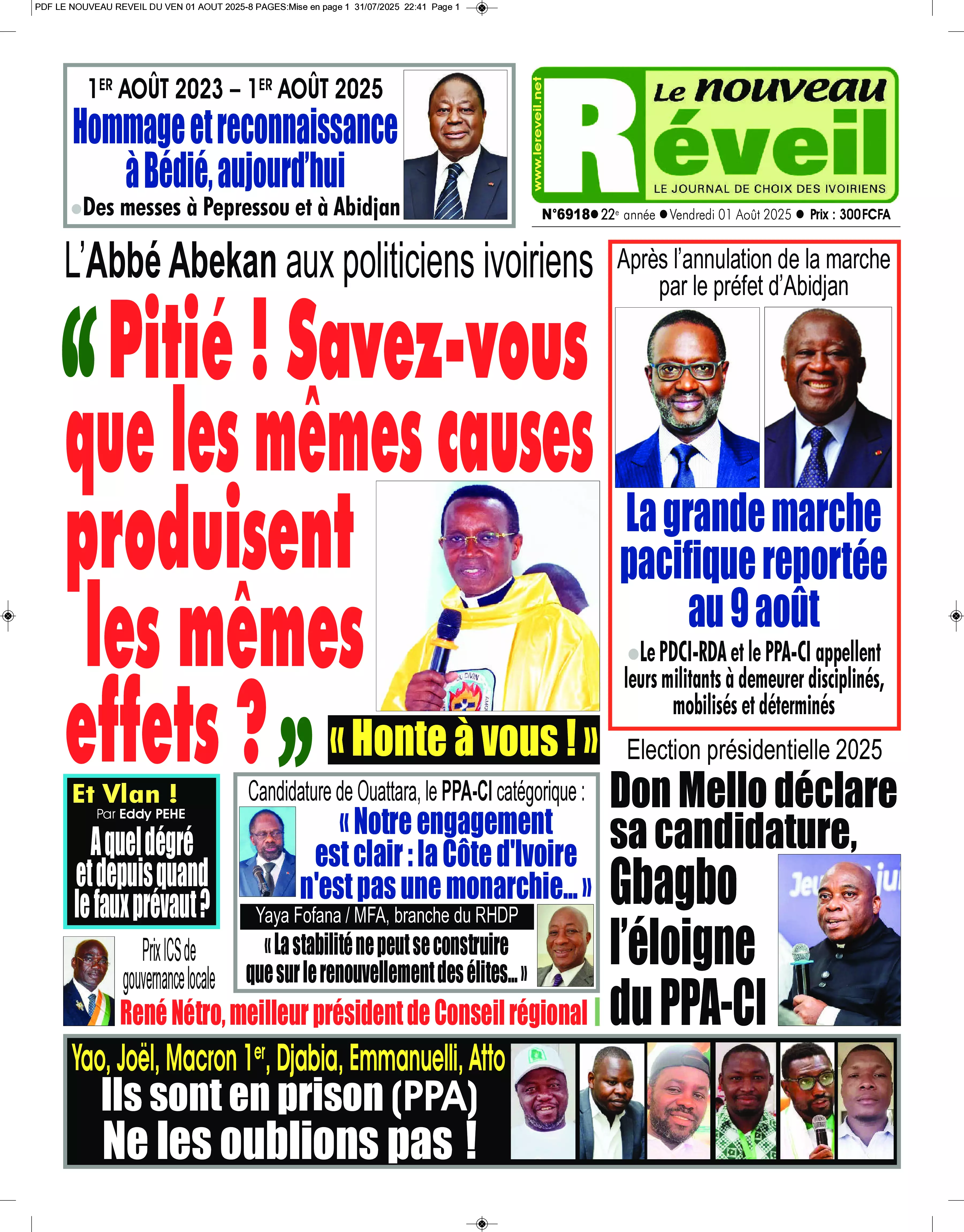 N° 6918 - 2025-08-01