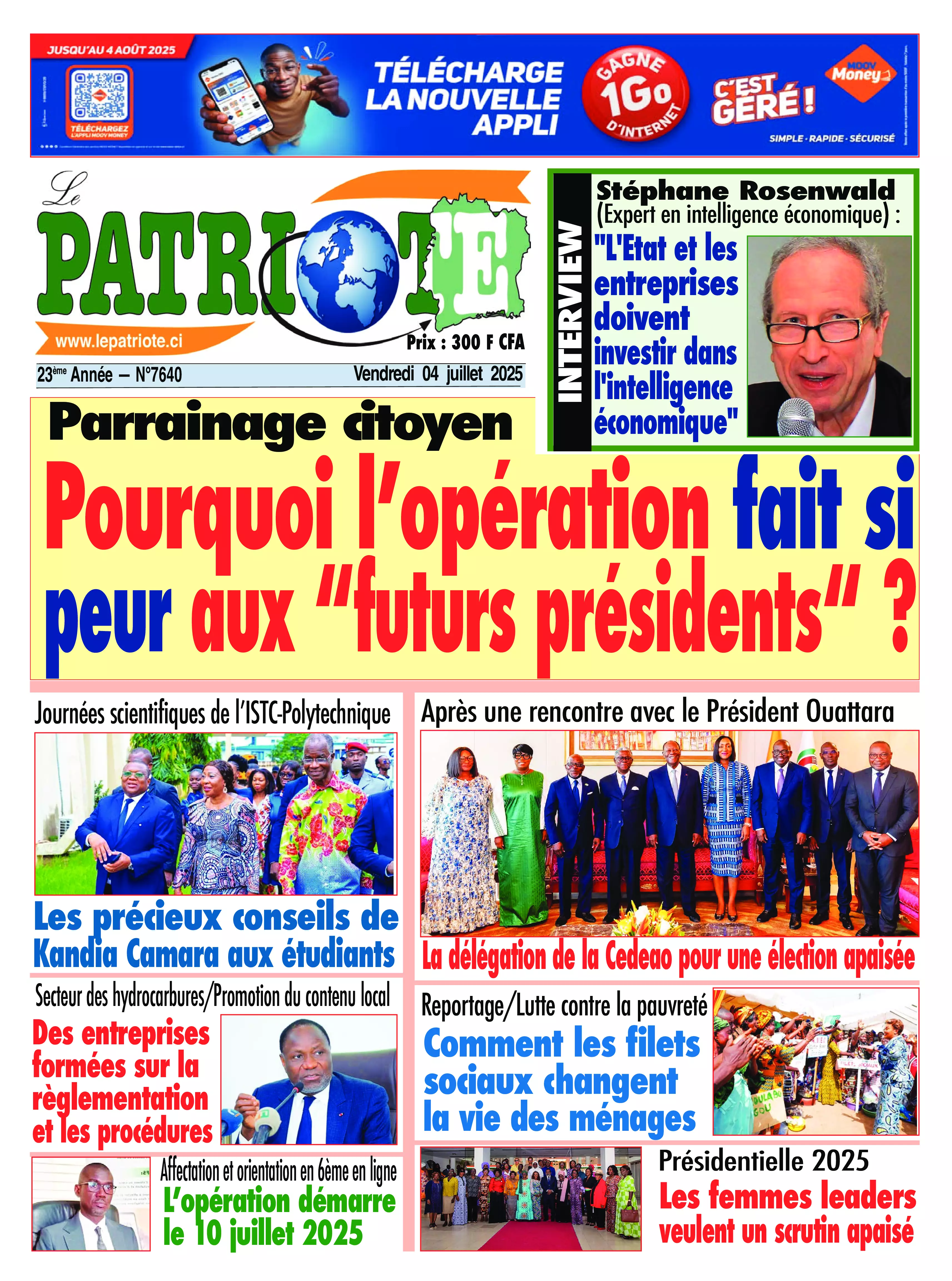 LE PATRIOTE N° 7640