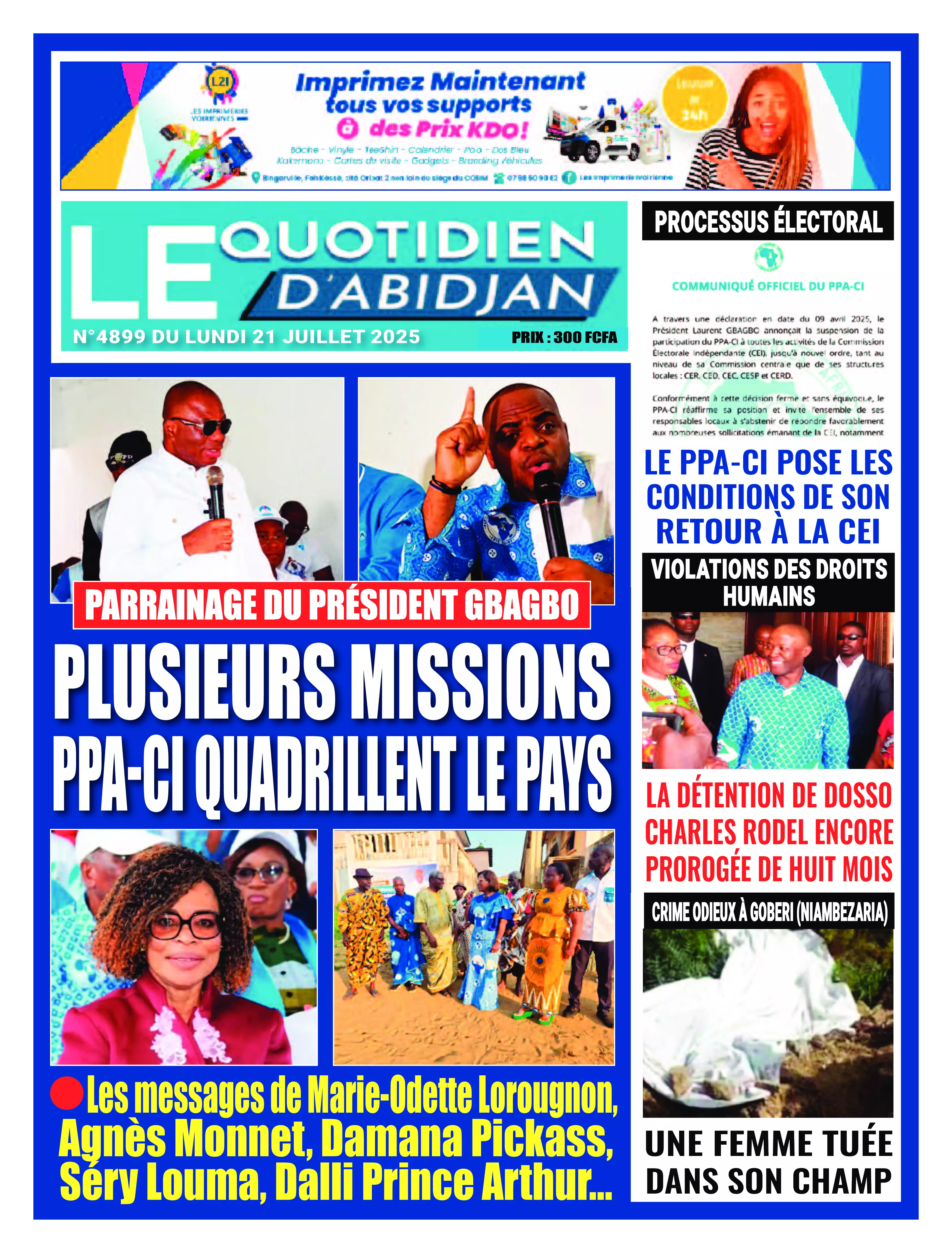 N° 4899 - 2025-07-21