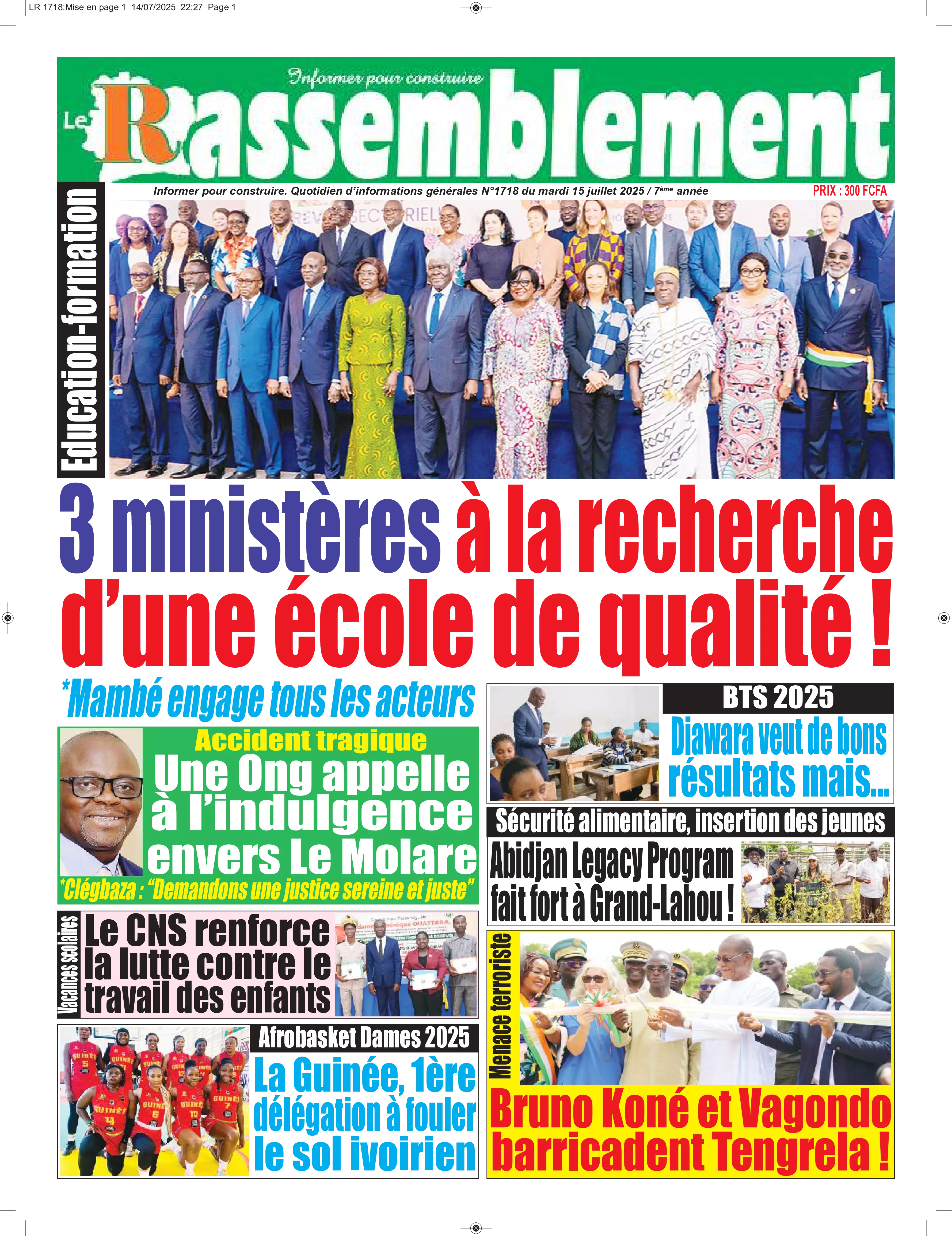 N° 1718 - 2025-07-15