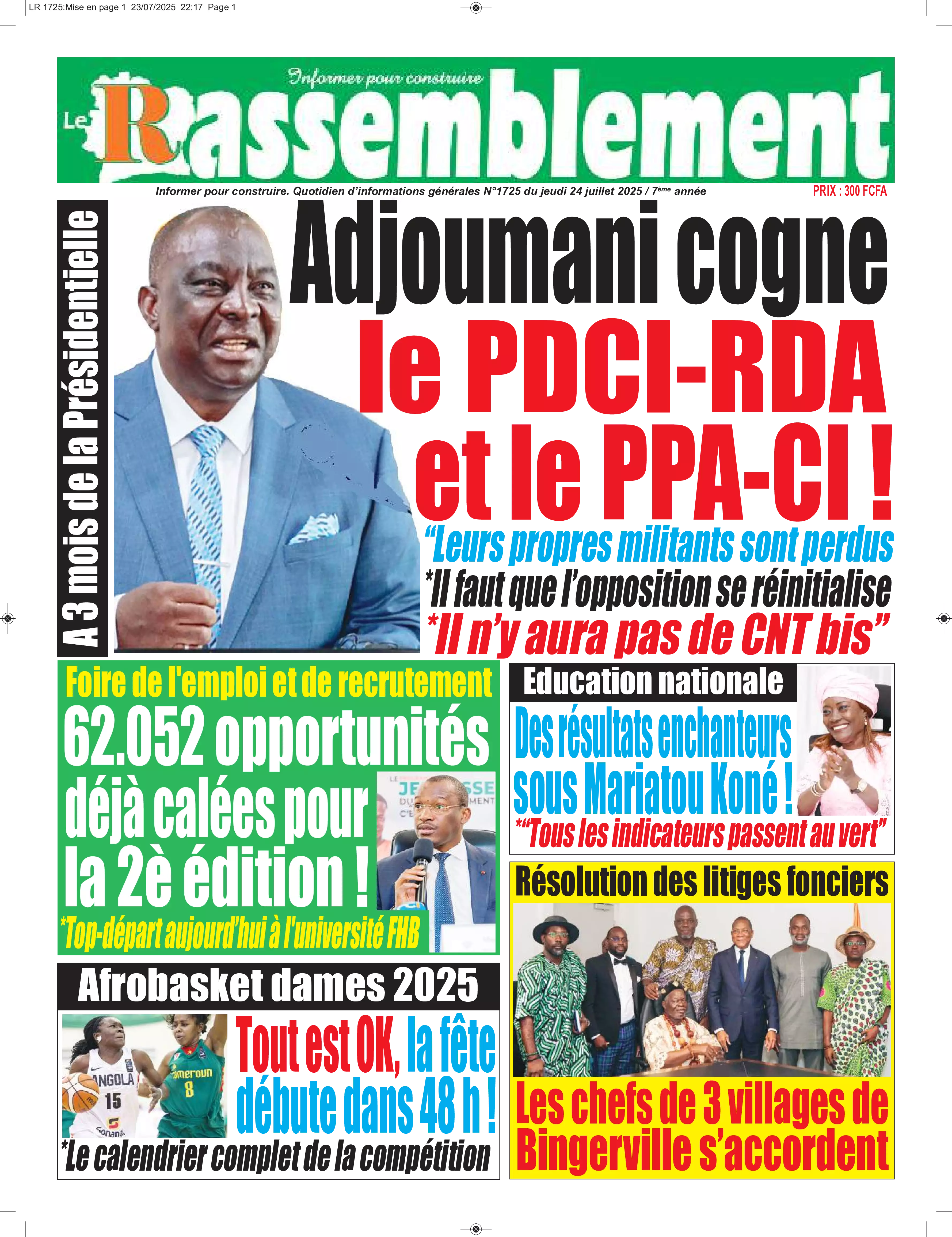 N° 1725 - 2025-07-24