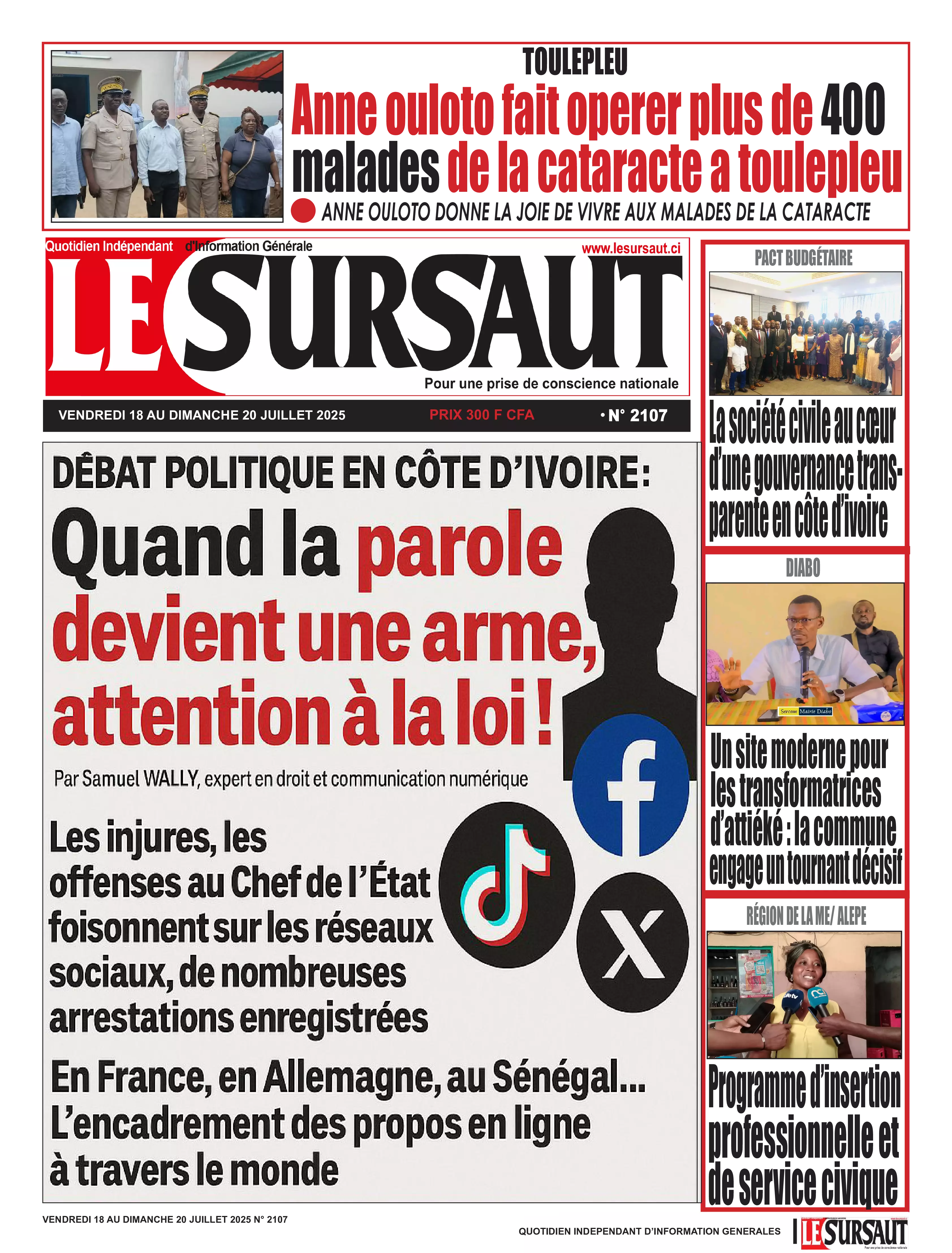 N° 2107 - 2025-07-18