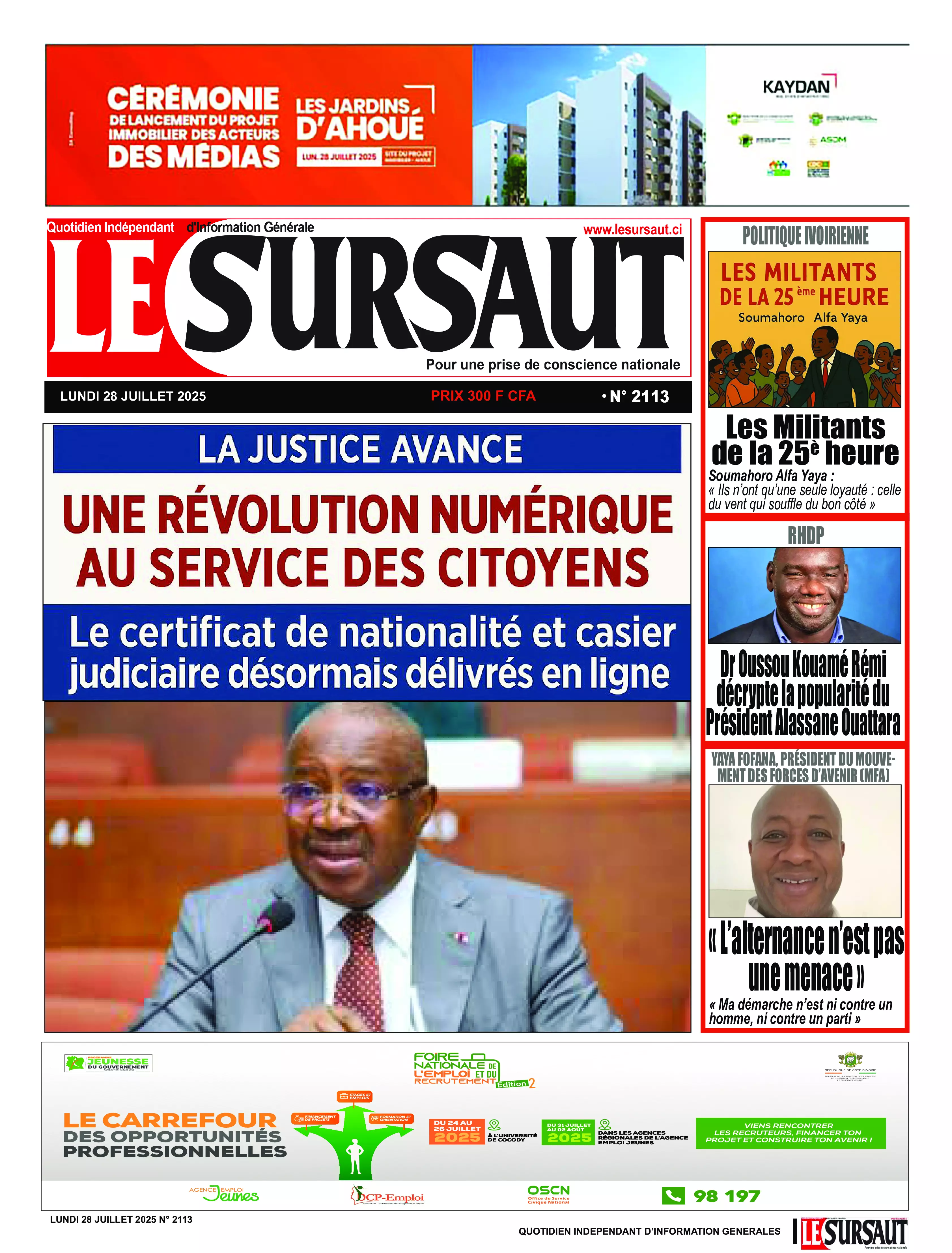 N° 2113 - 2025-07-28