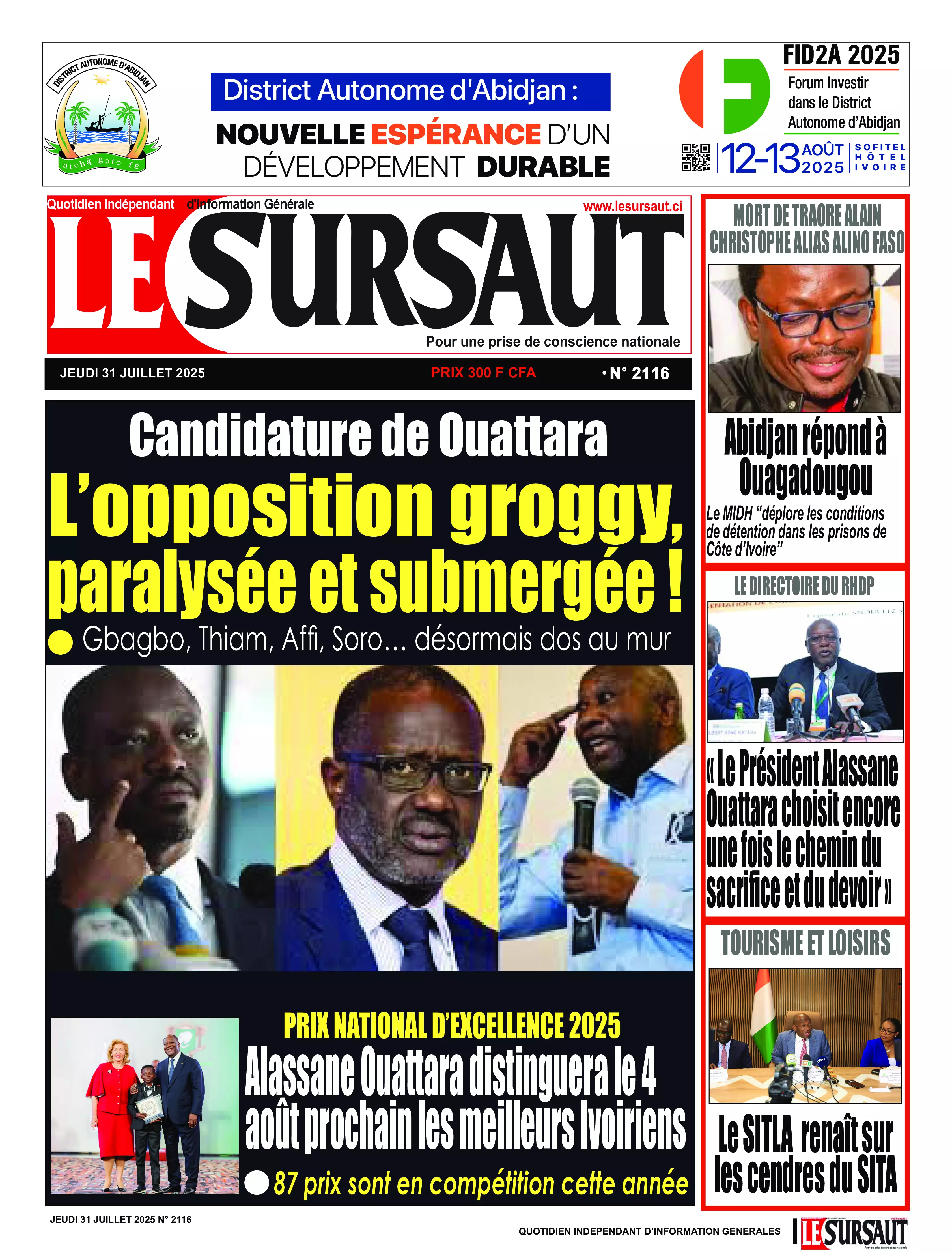 N° 2116 - 2025-07-31