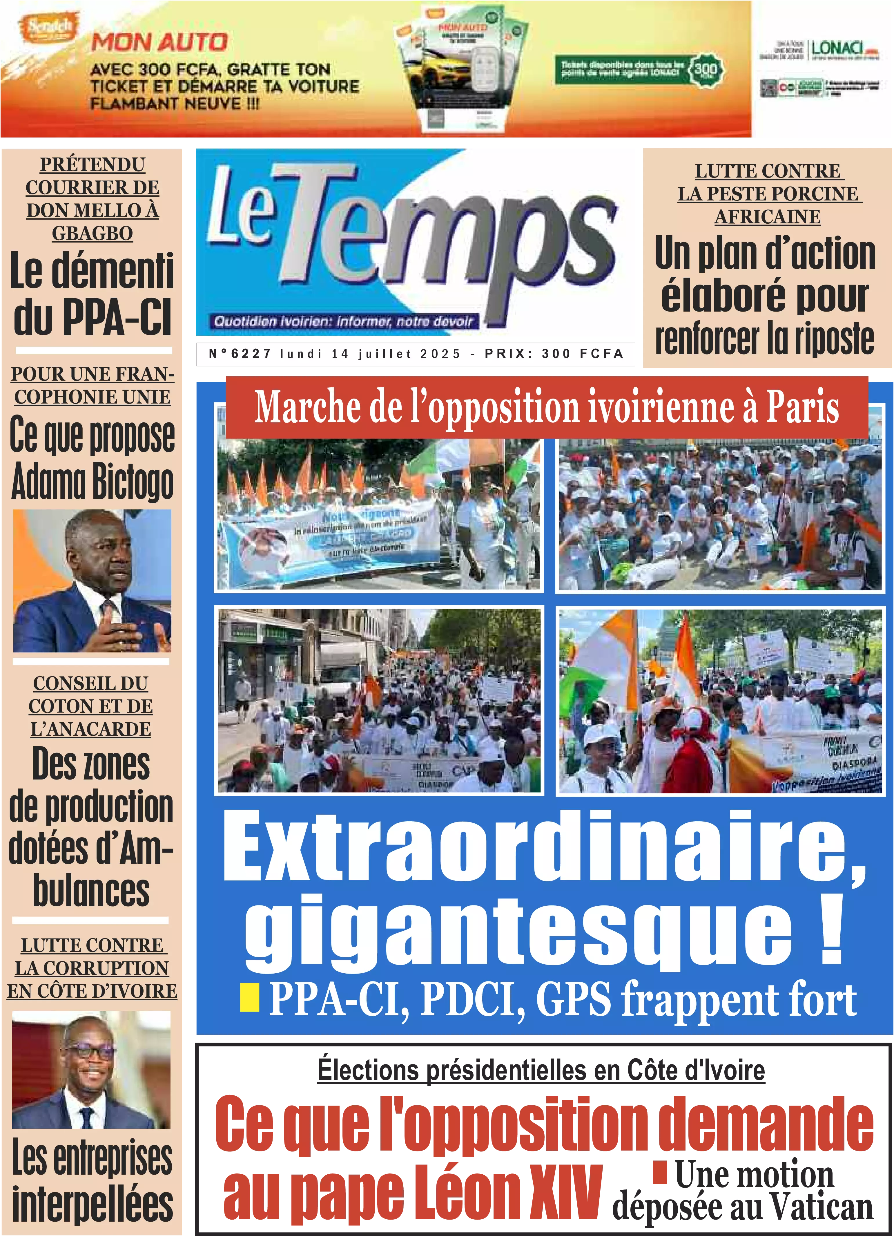 LE TEMPS