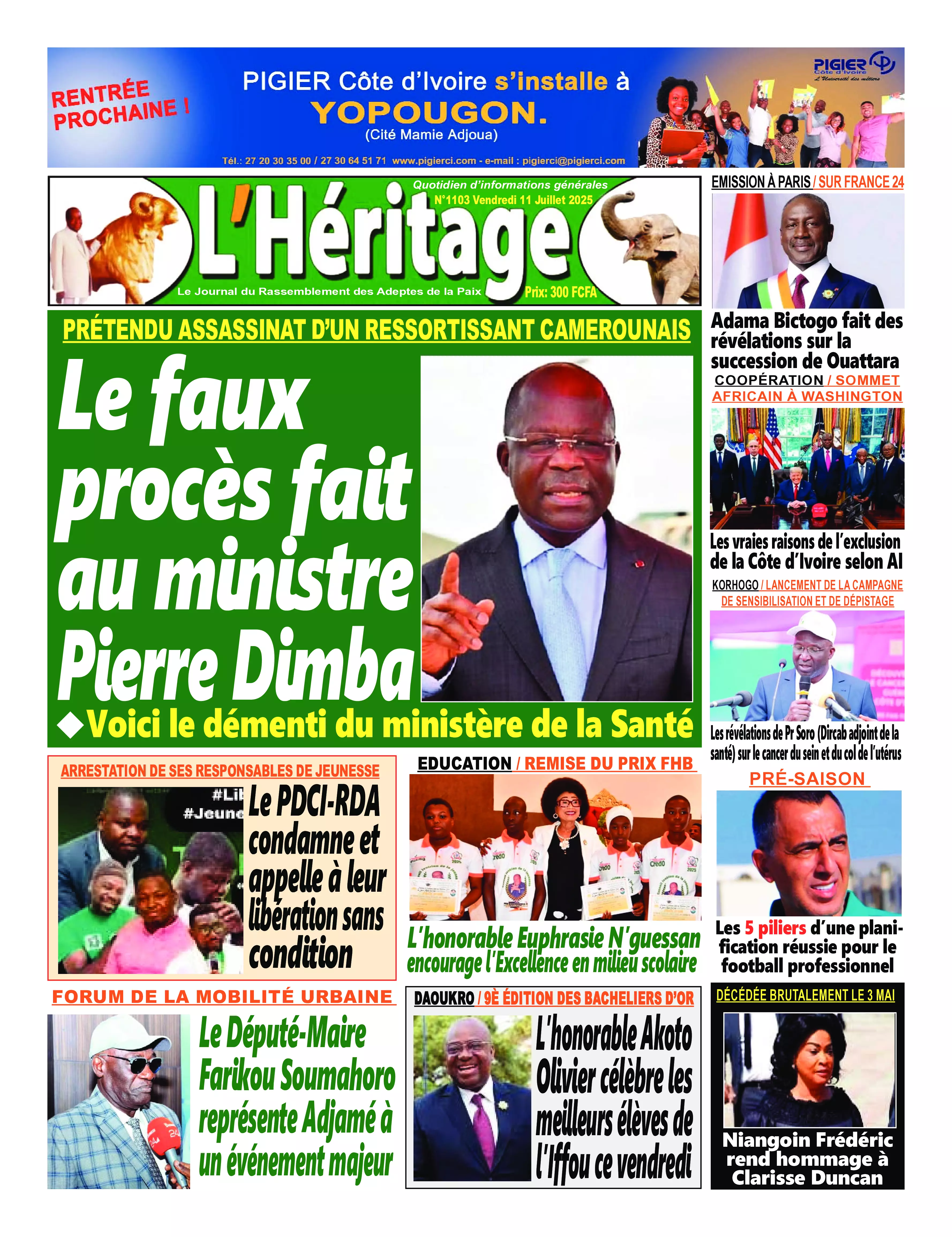 N° 1103 - 2025-07-11