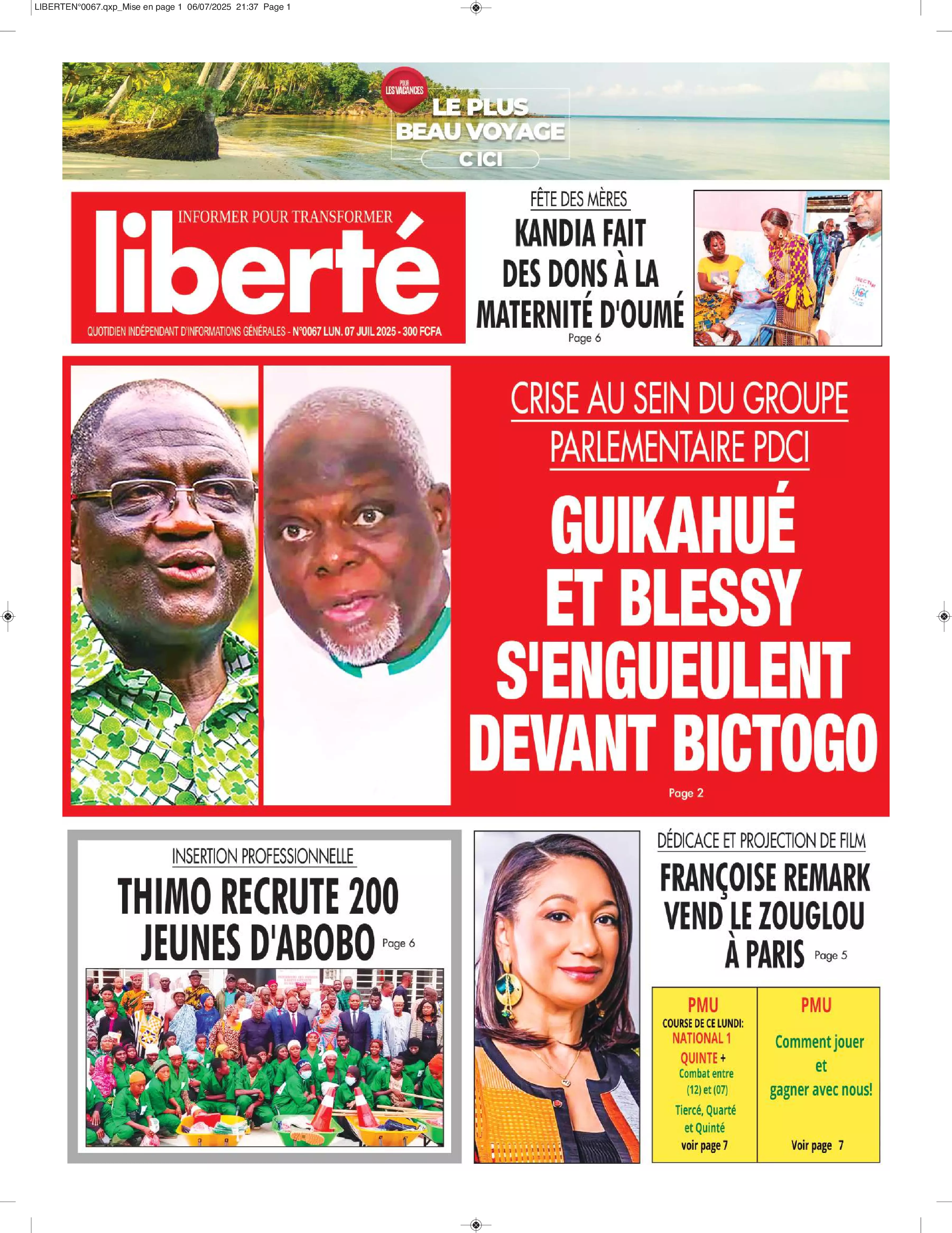 N° 67 - 2025-07-07