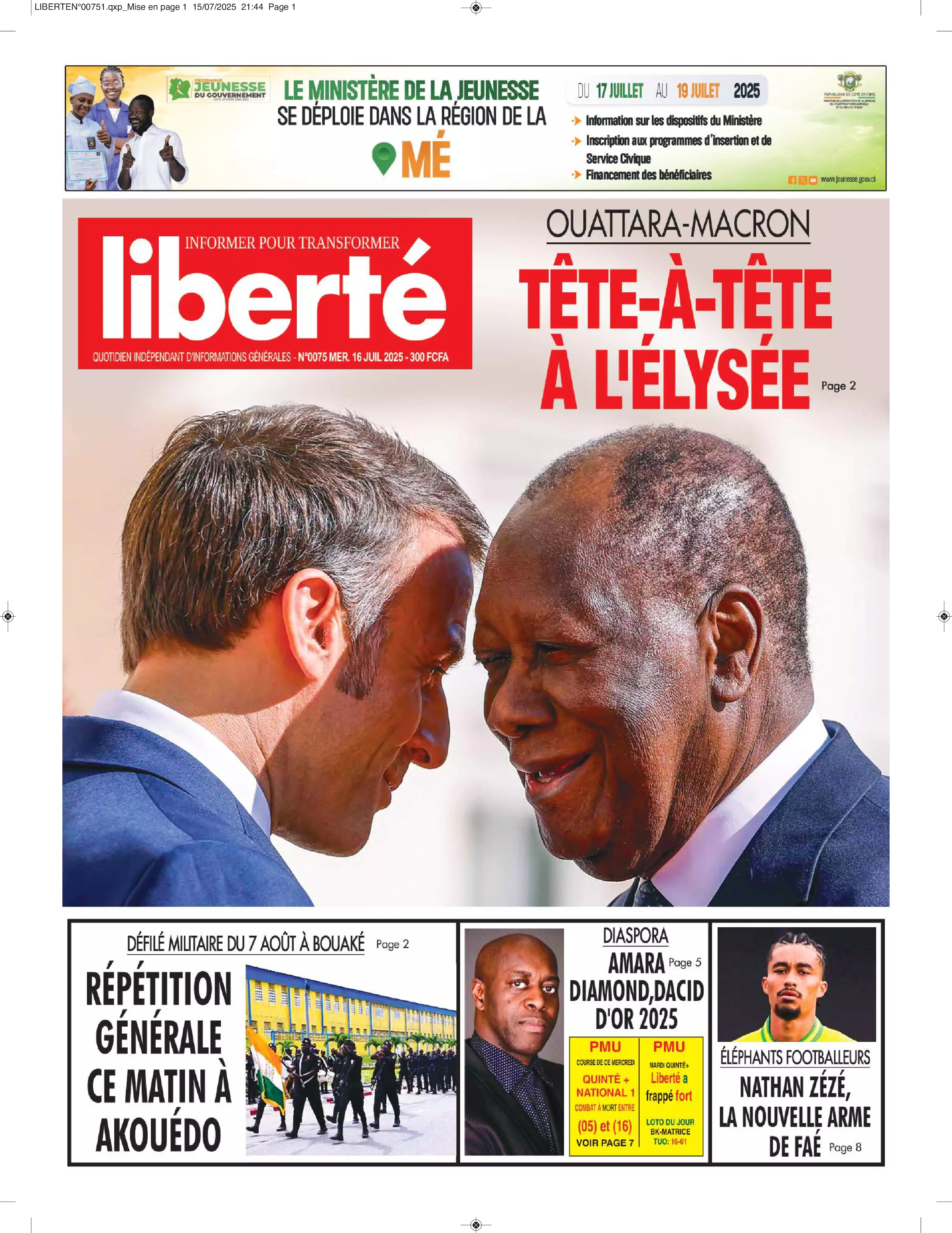 N° 75 - 2025-07-16