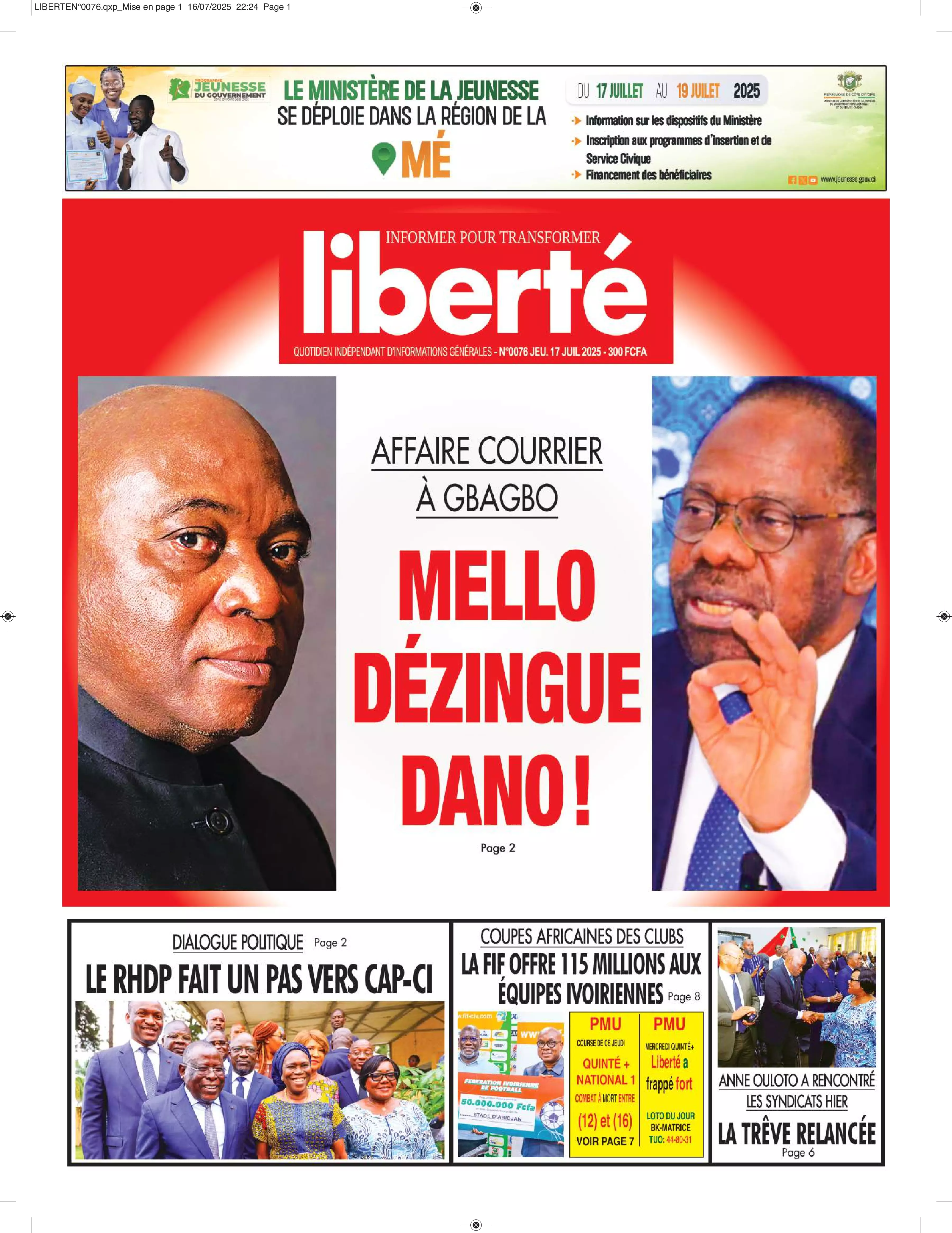 N° 76 - 2025-07-17