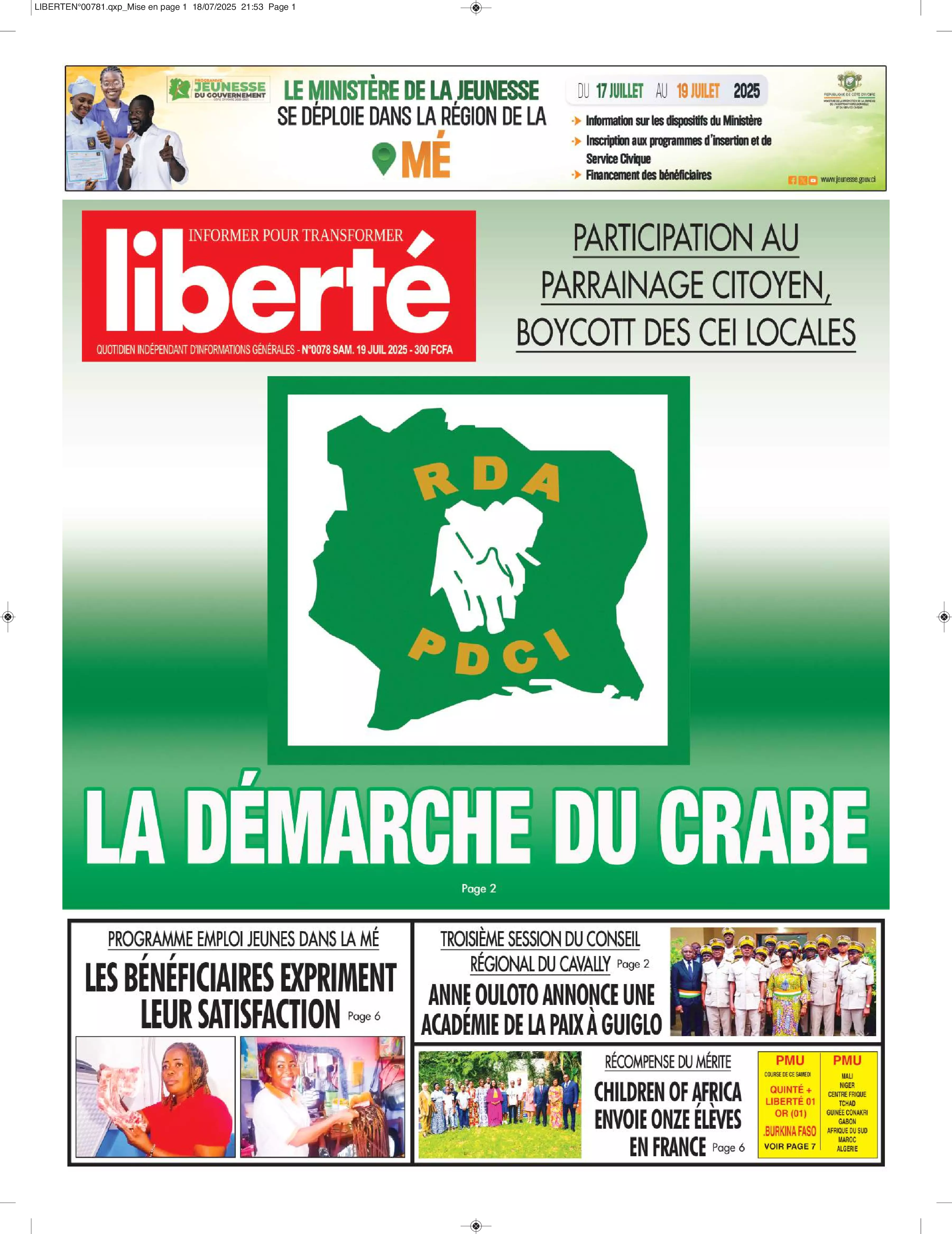 N° 78 - 2025-07-19