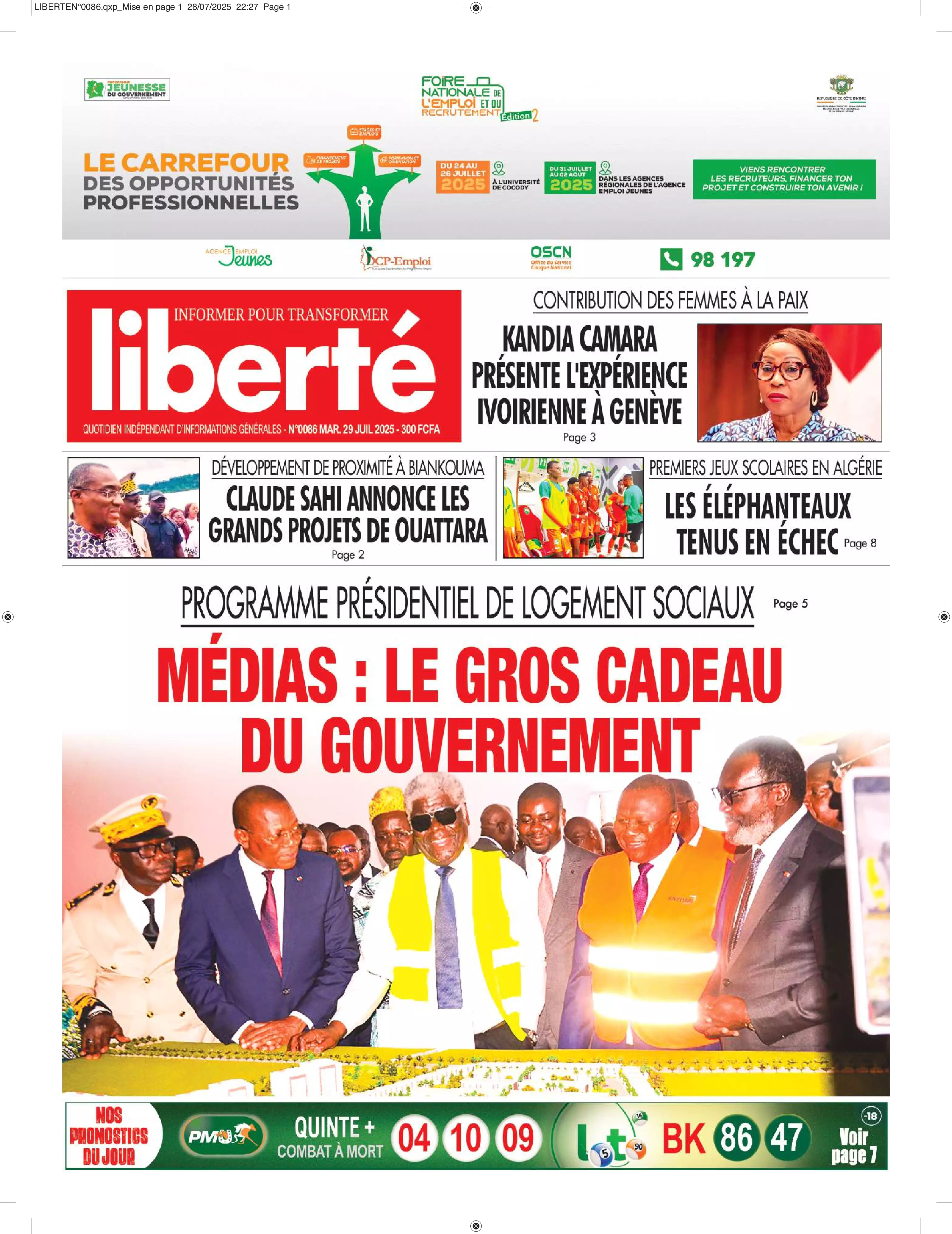 N° 86 - 2025-07-29