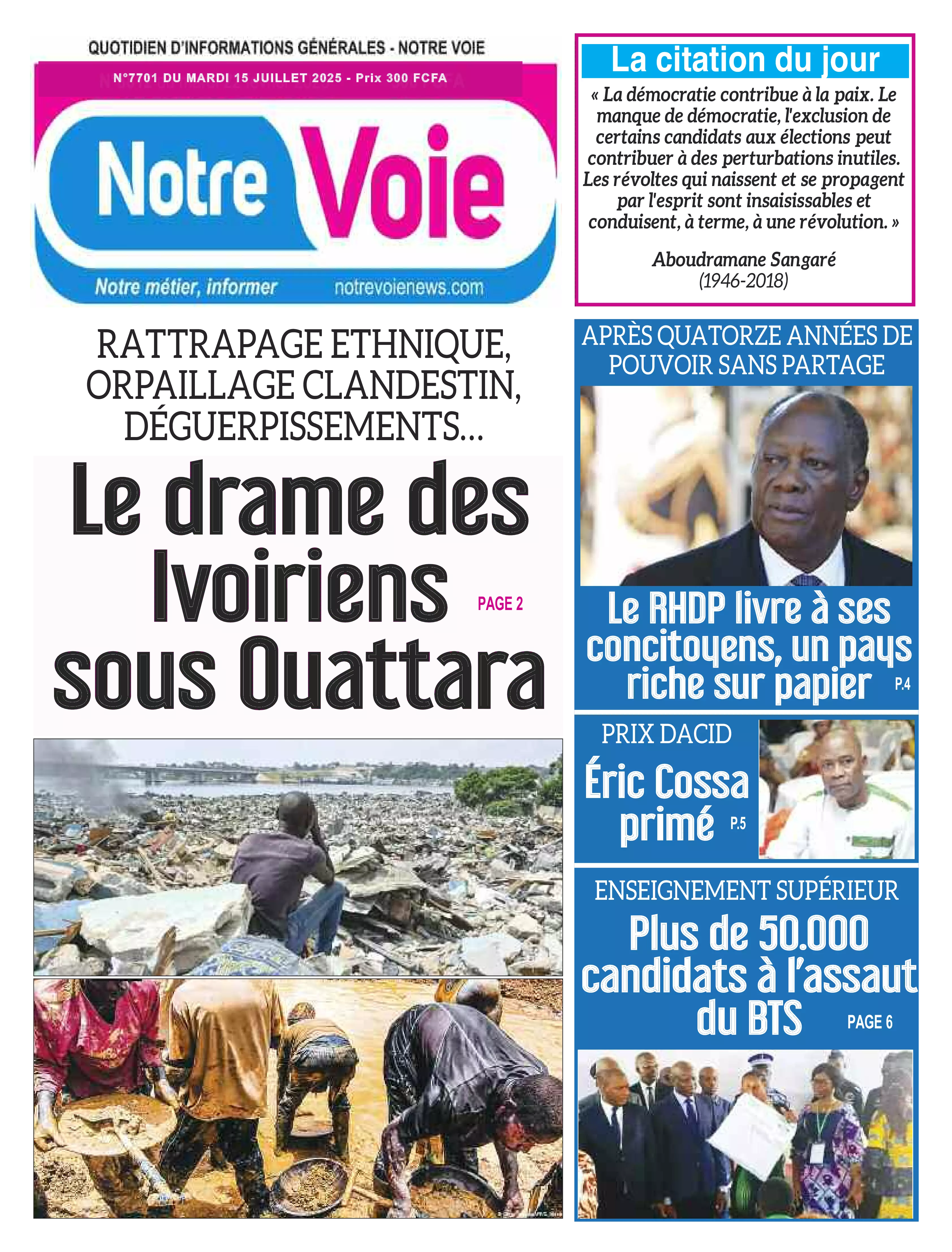 N° 7701 - 2025-07-15