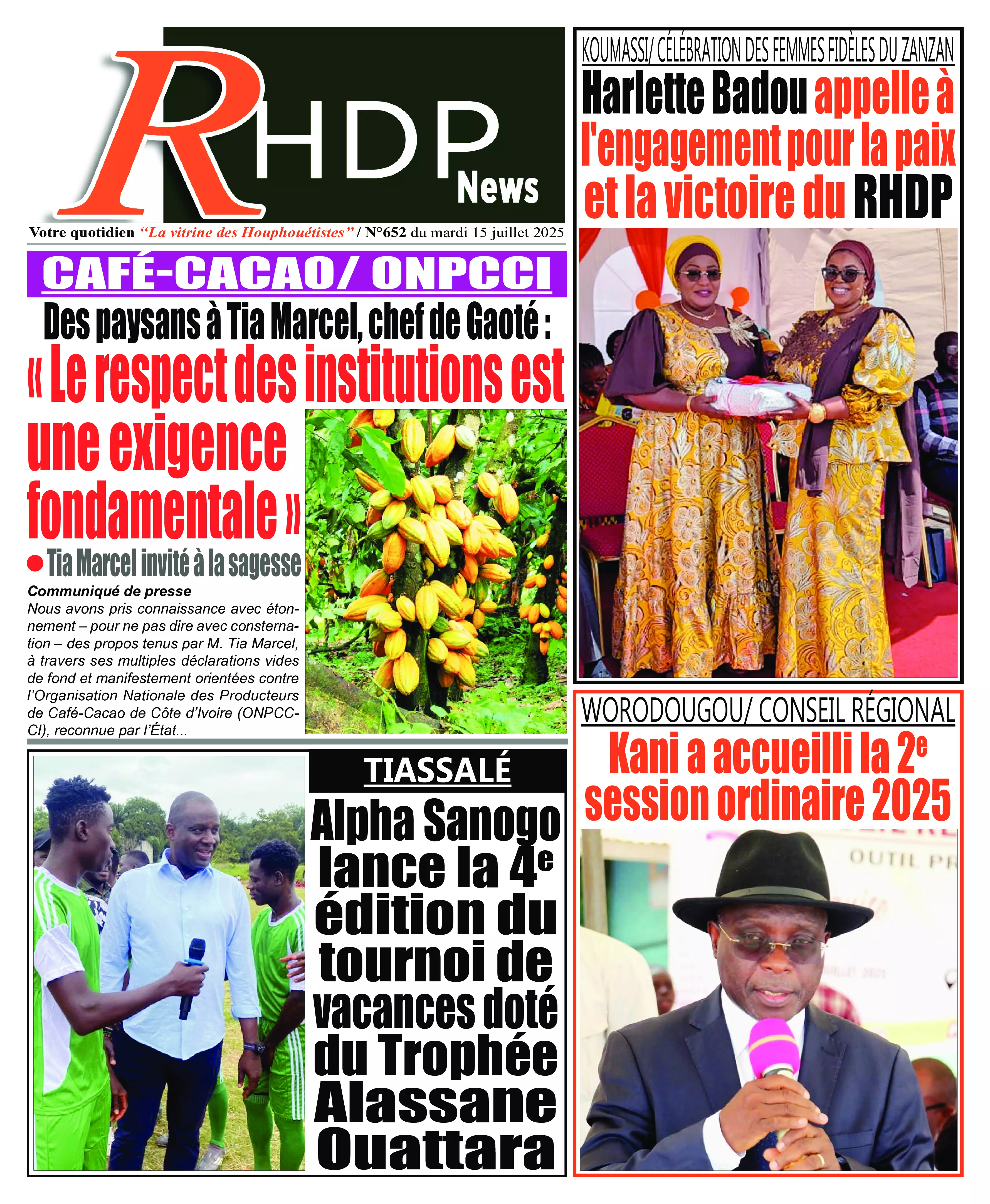 N° 652 - 2025-07-15