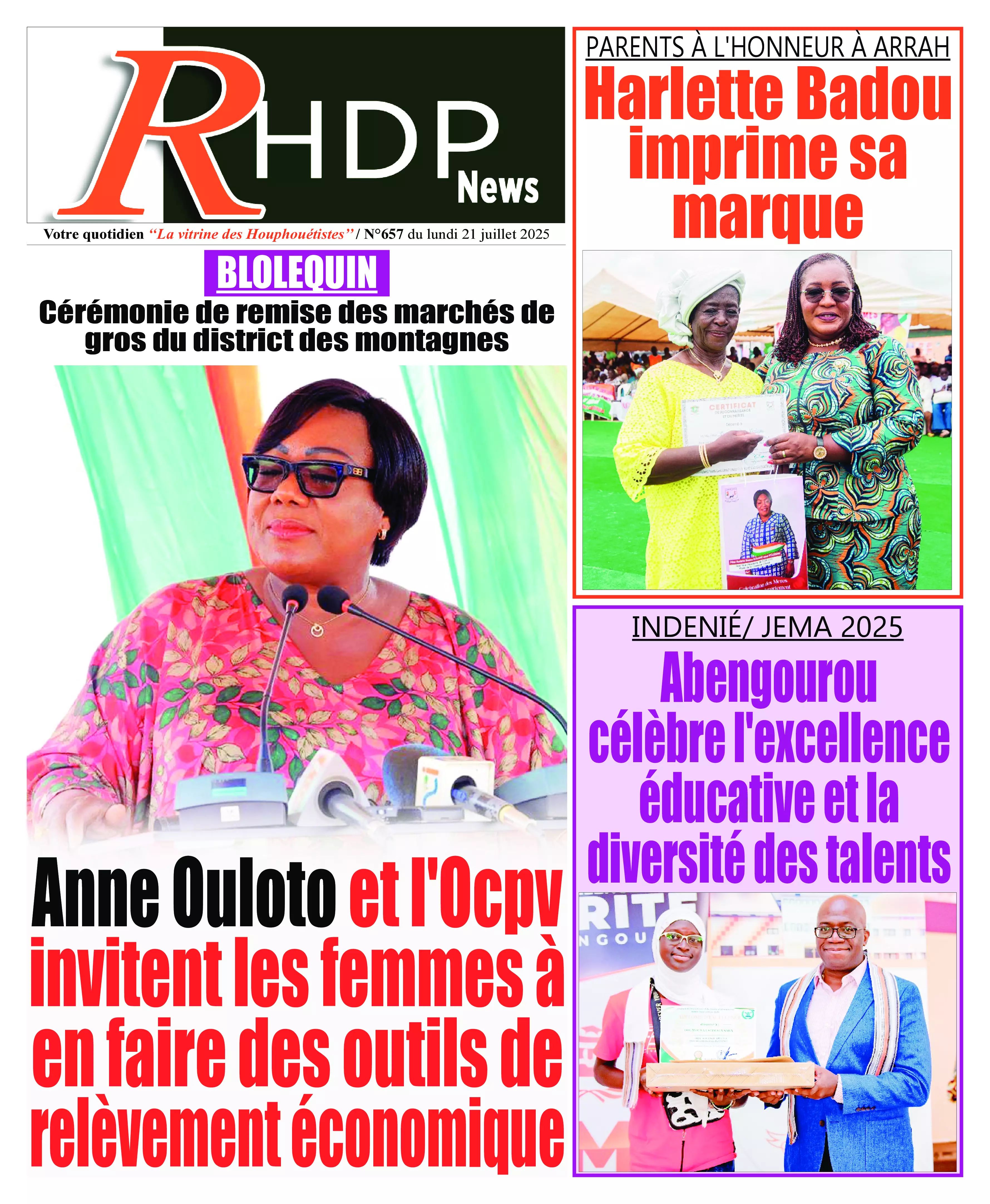 N° 657 - 2025-07-21