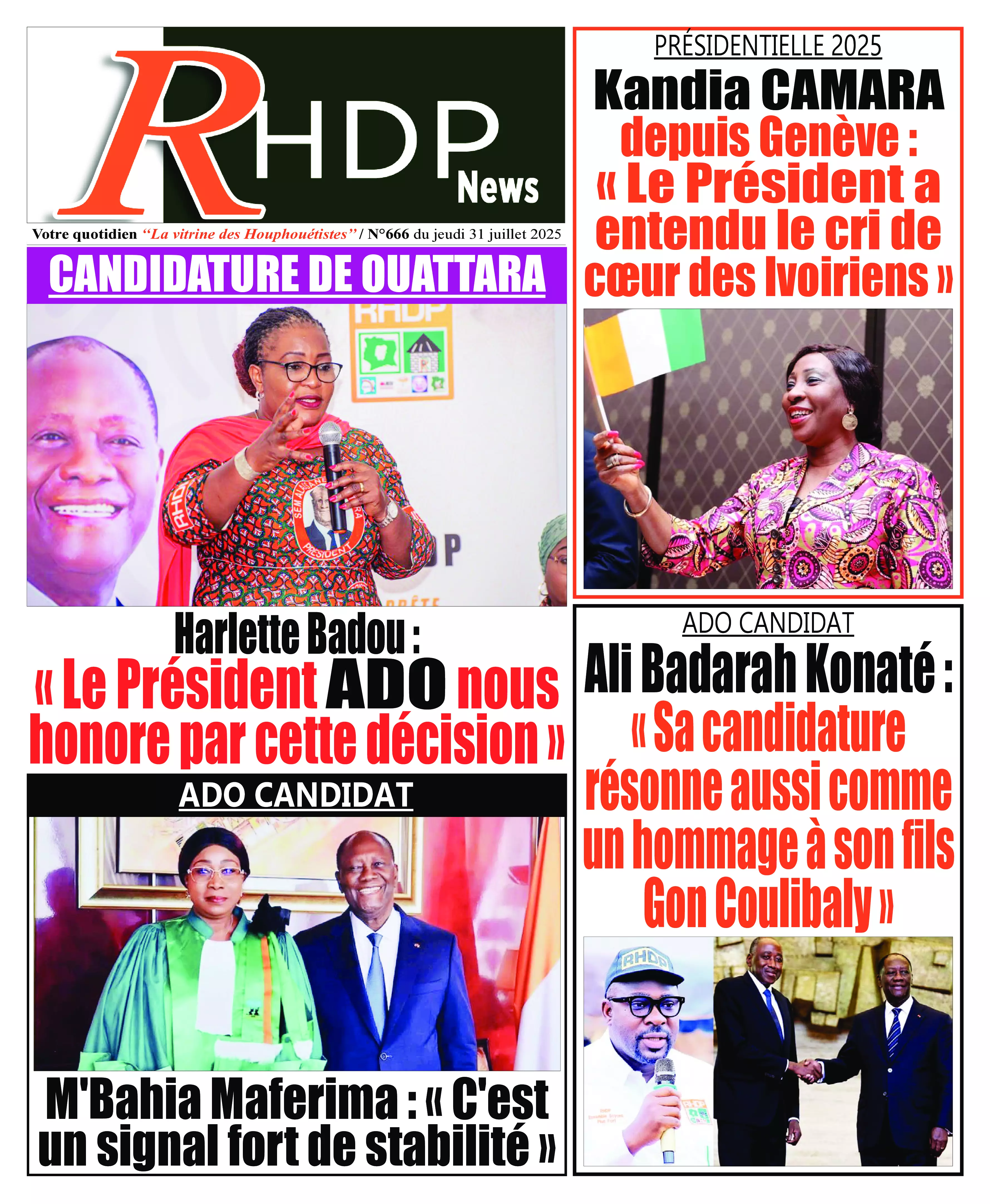 N° 666 - 2025-07-31