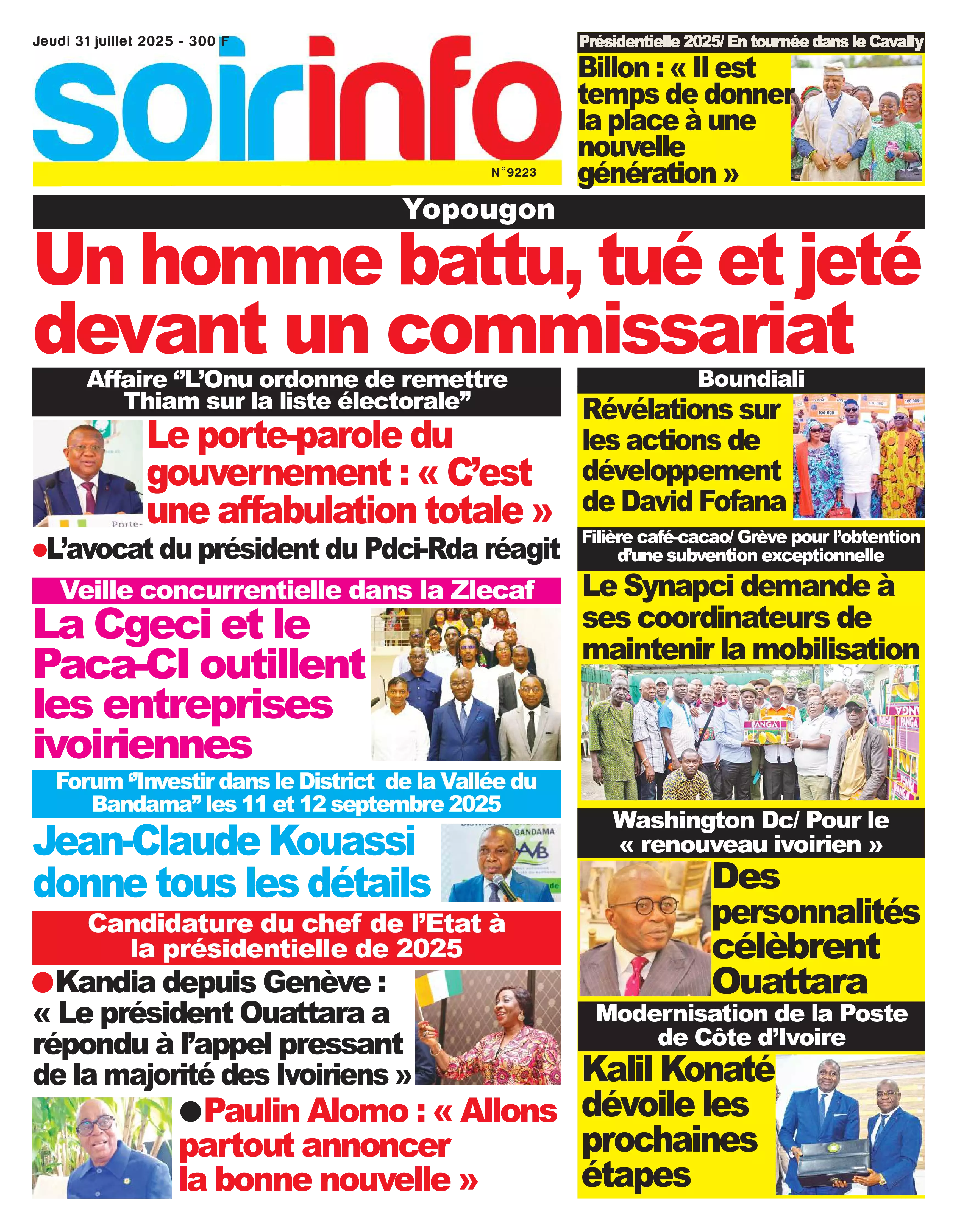 N° 9223 - 2025-07-31