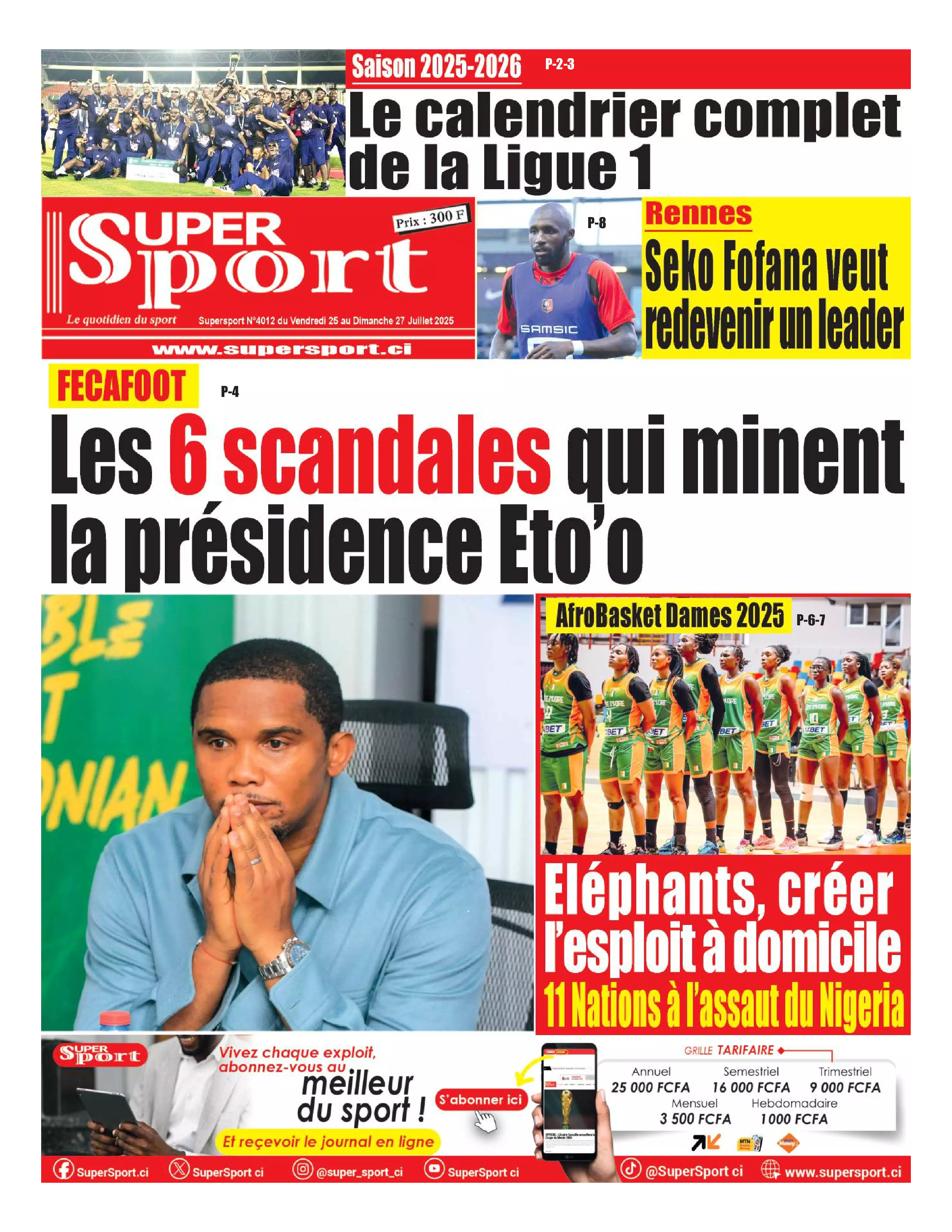 N° 4012 - 2025-07-25