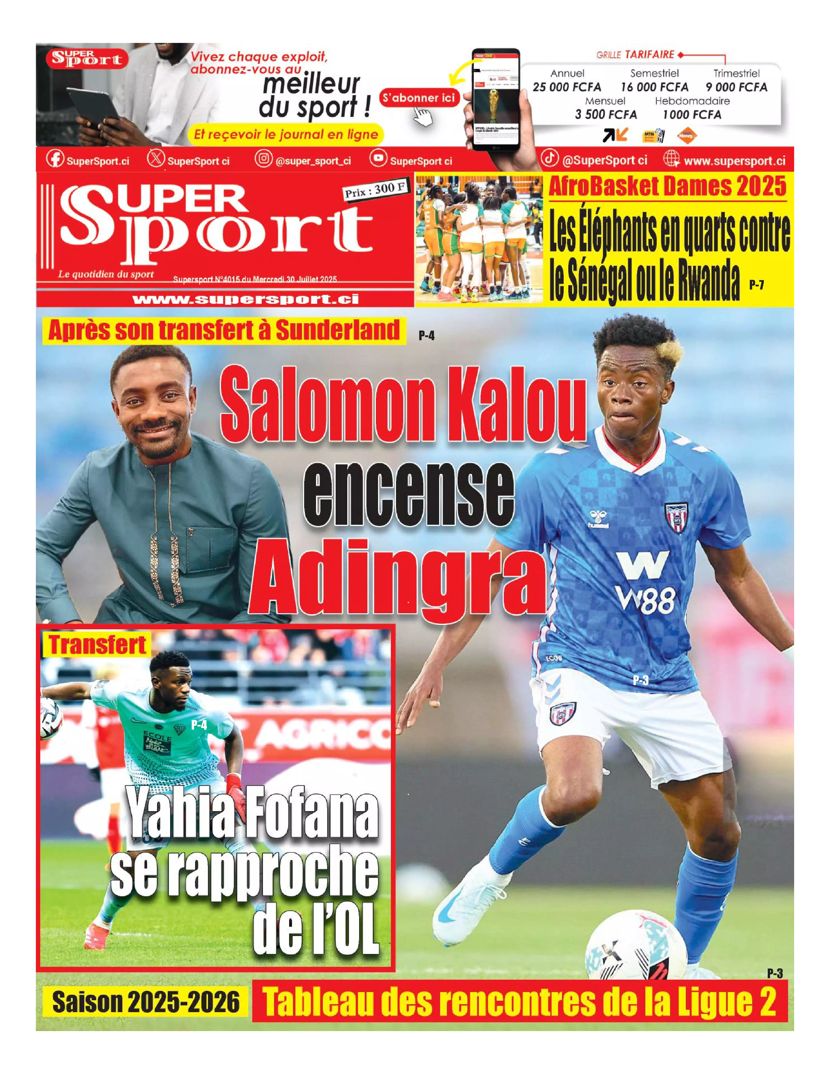 N° 4015 - 2025-07-30