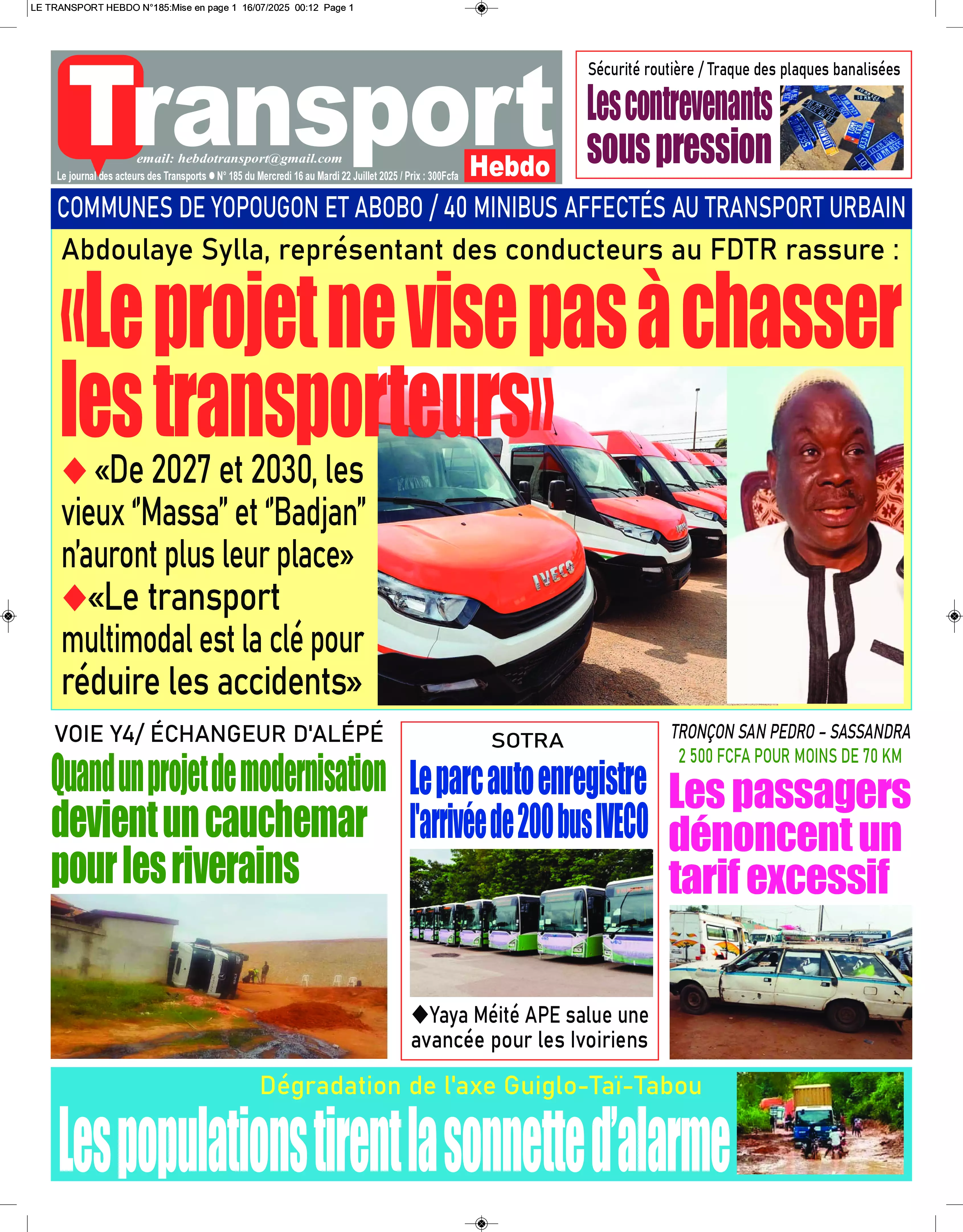 N° 185 - 2025-07-16