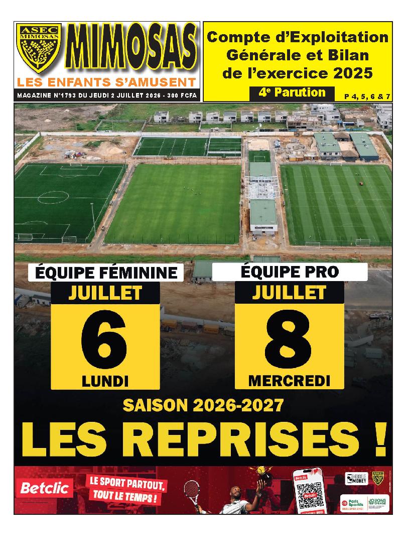 ASEC MIMOSAS N° 1793