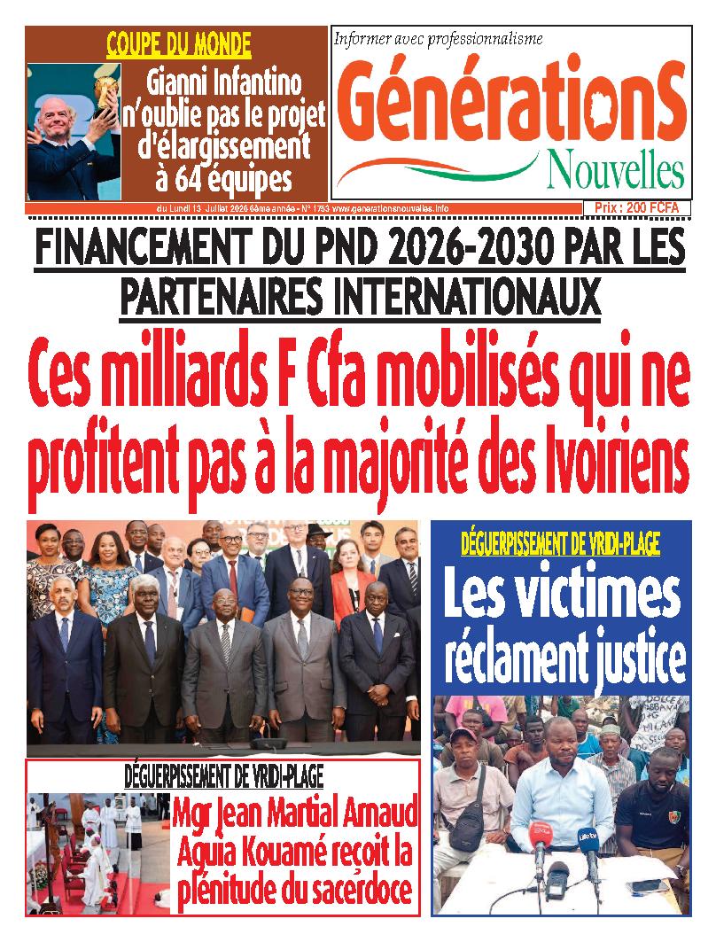 GENERATIONS NOUVELLES N° 1753