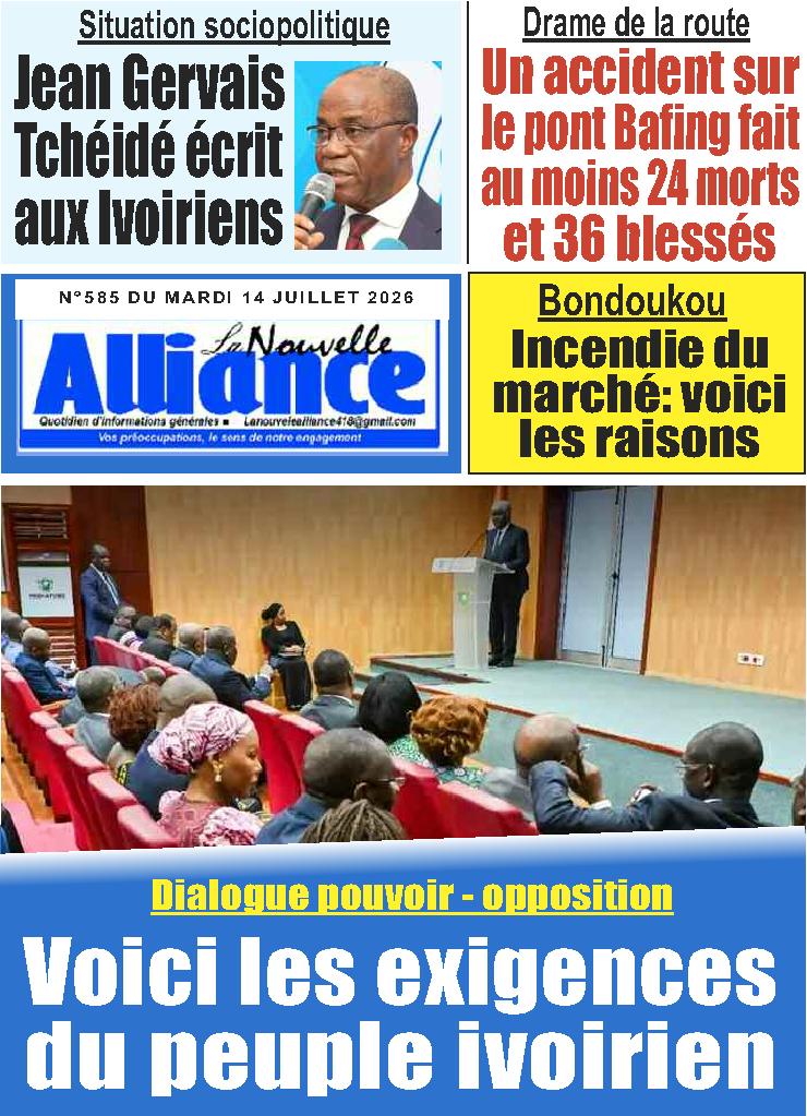 LA NOUVELLE ALLIANCE N° 585