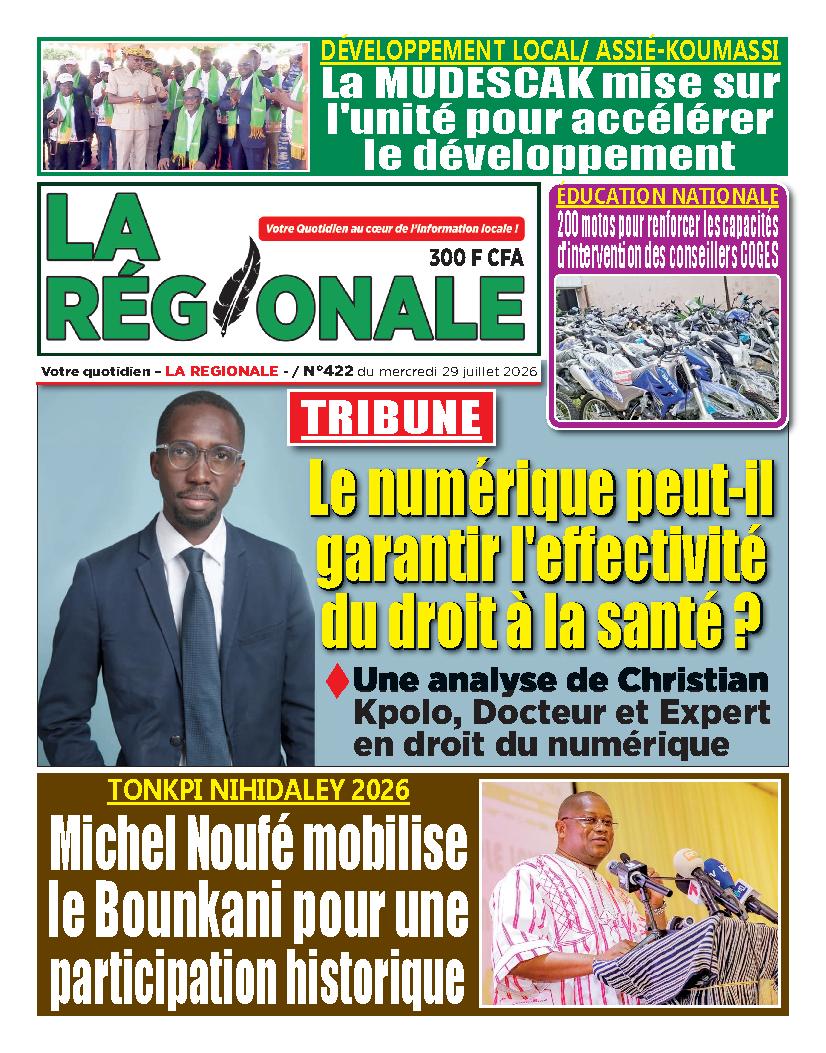 LA REGIONALE N° 422