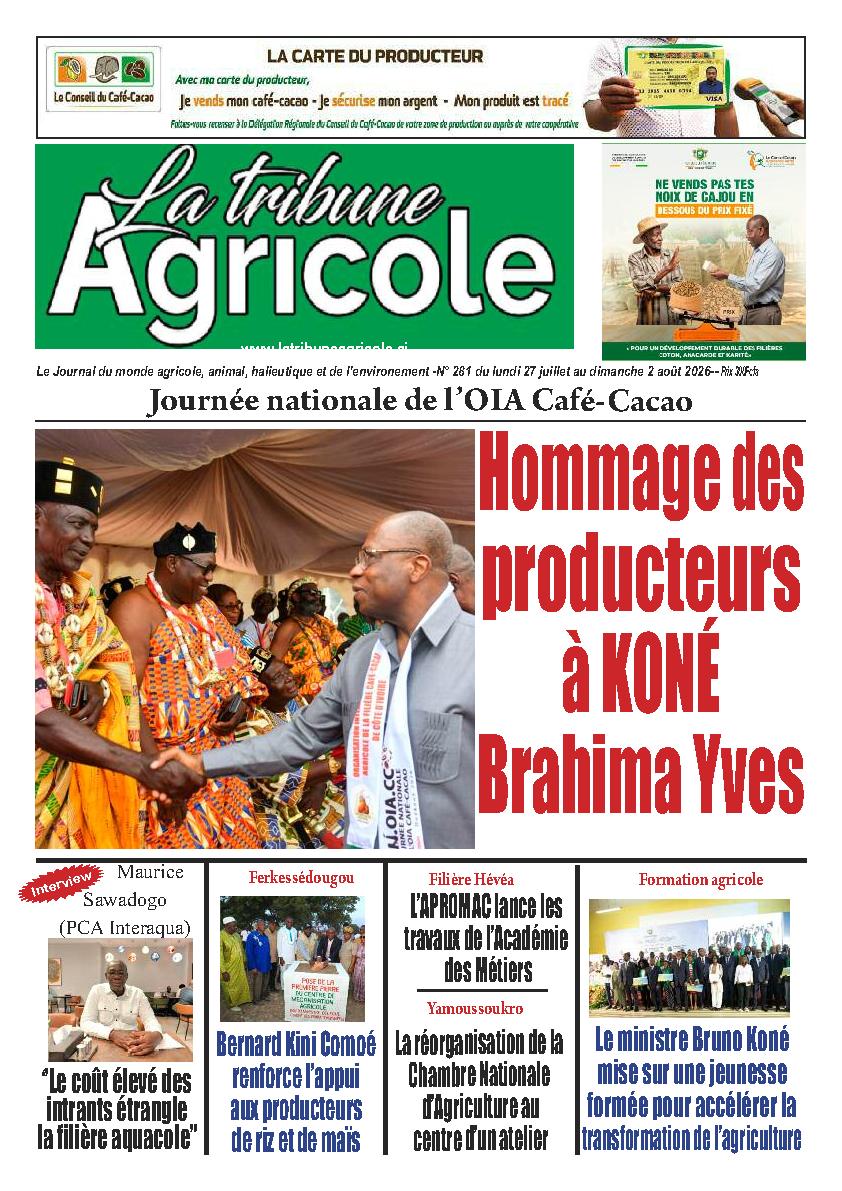 LA TRIBUNE AGRICOLE N° 282