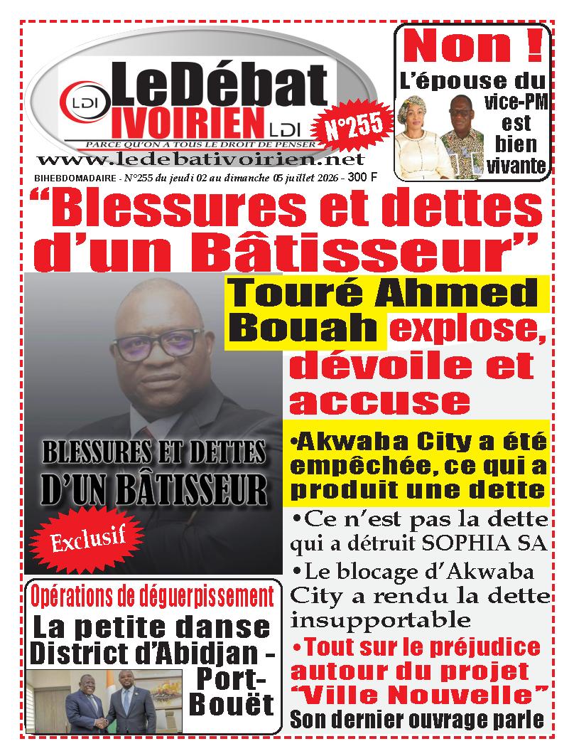 LE DEBAT IVOIRIEN N° 255