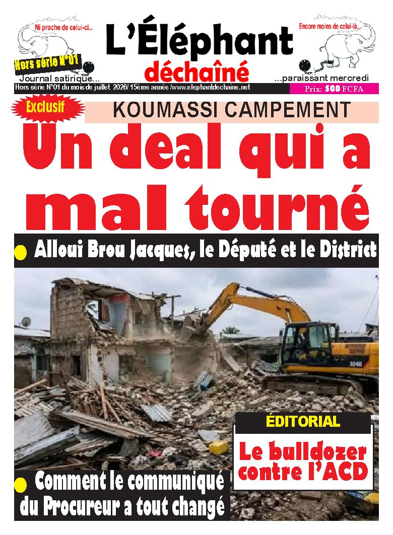 L'ÉLÉPHANT DÉCHAINÉ N° 1