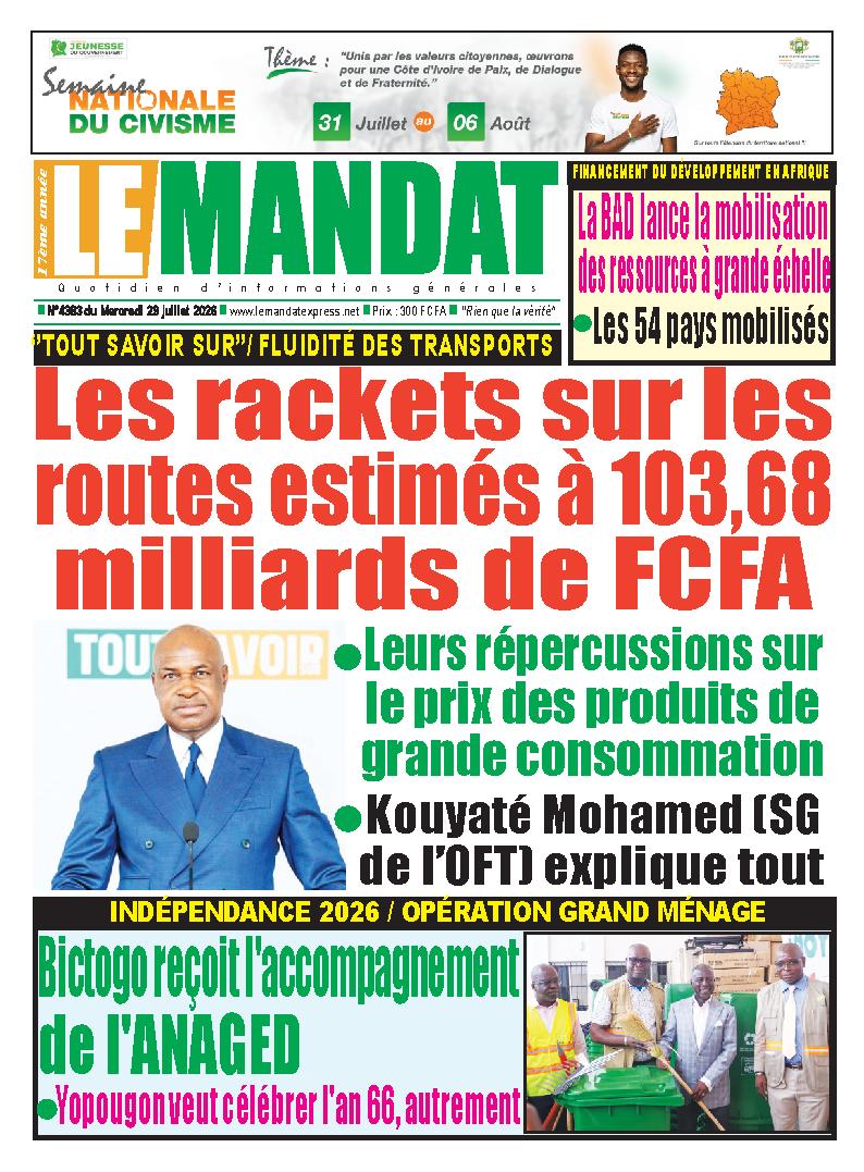 LE MANDAT N° 4383