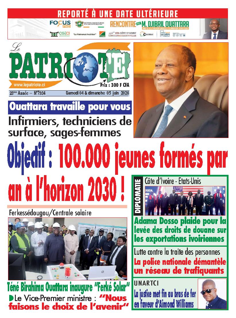 LE PATRIOTE N° 7934