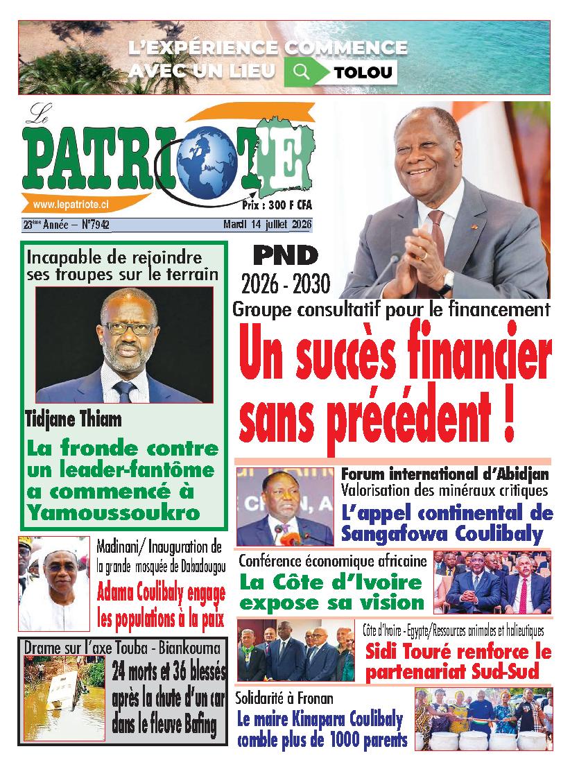 LE PATRIOTE N° 7942