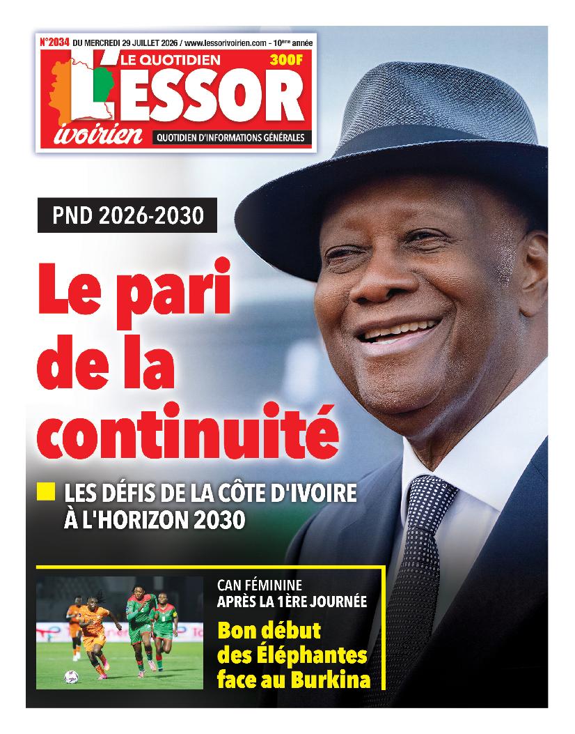 L'ESSOR IVOIRIEN N° 2034