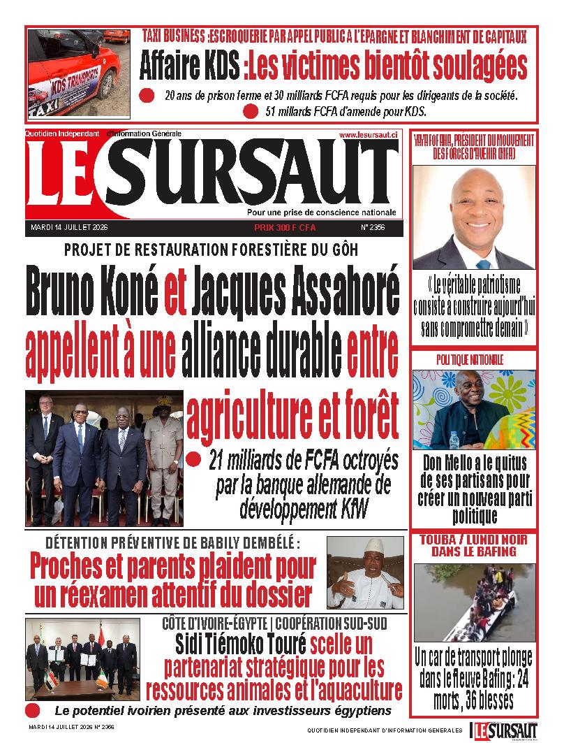 LE SURSAUT N° 2356