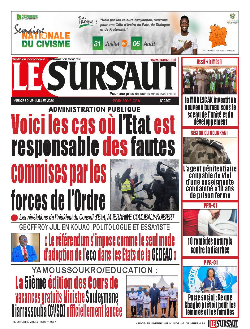 LE SURSAUT N° 2364