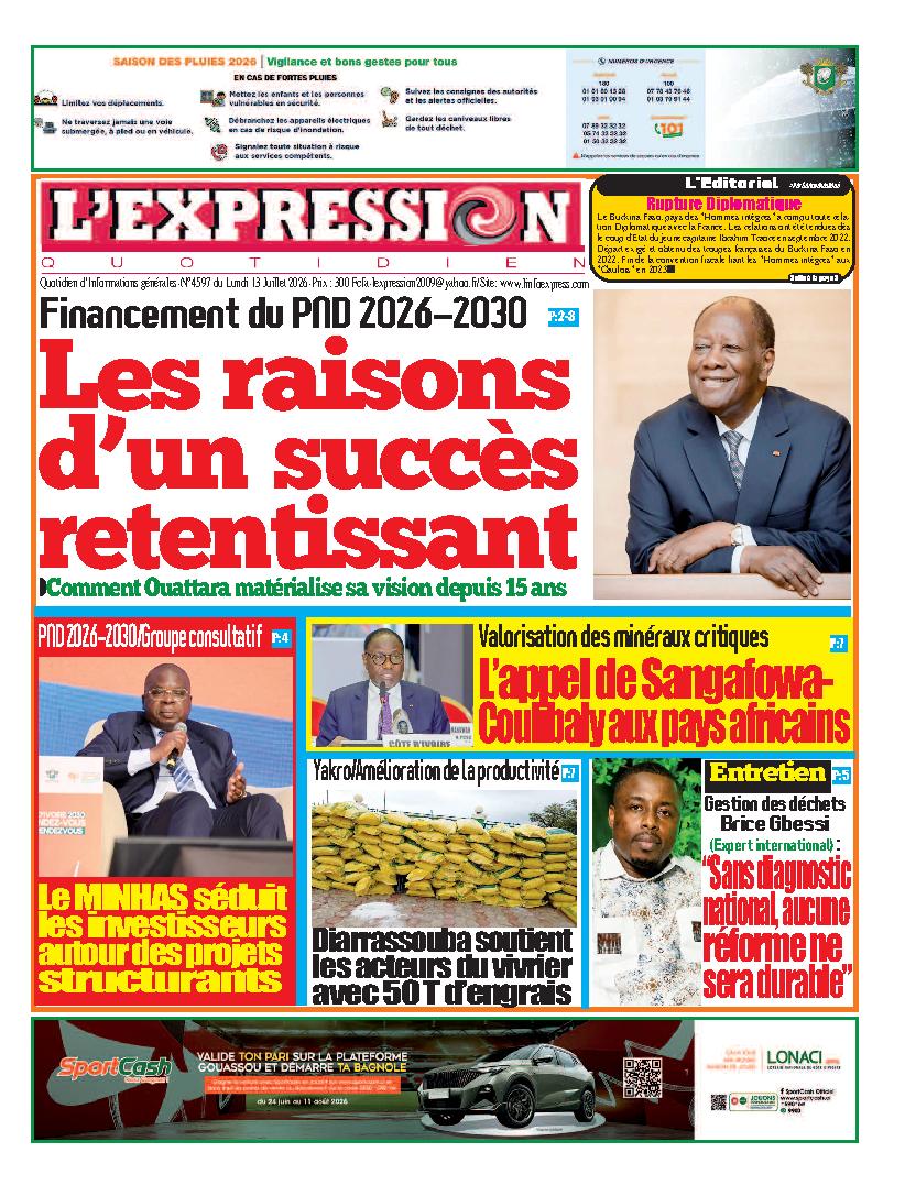 L'EXPRESSION N° 4597