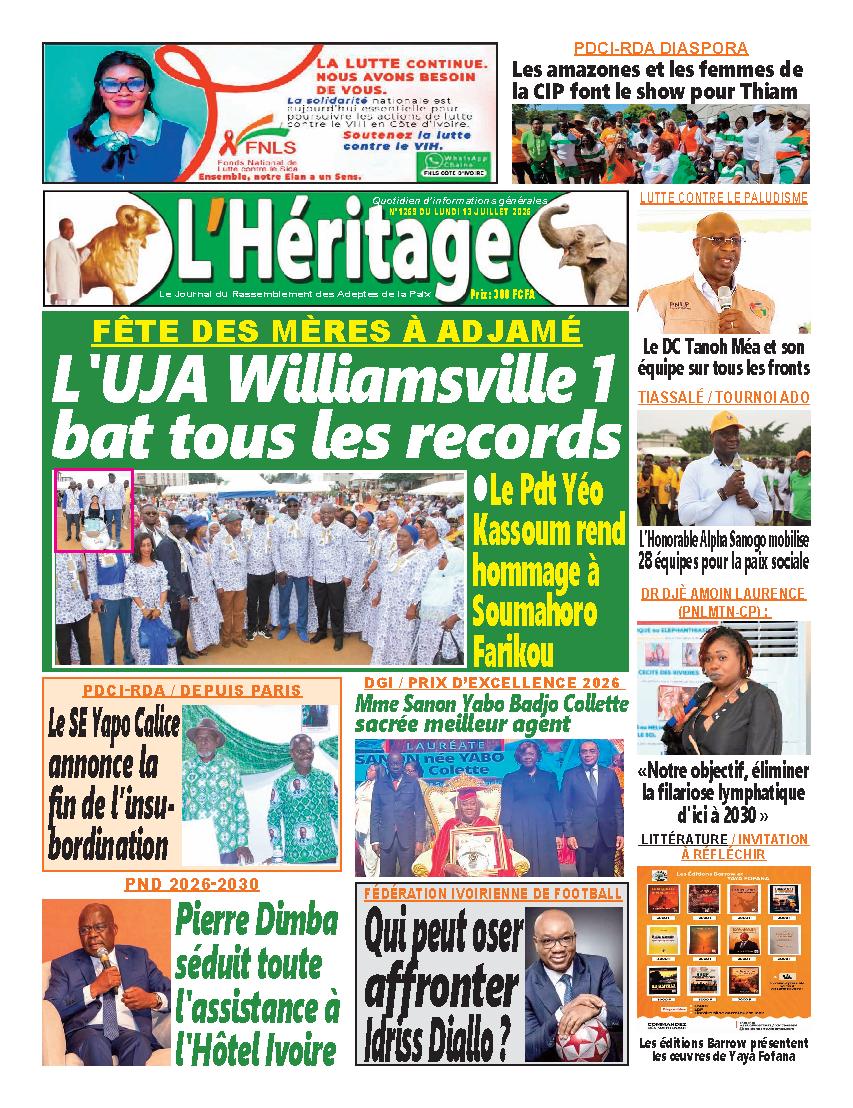 L'HERITAGE N° 1269