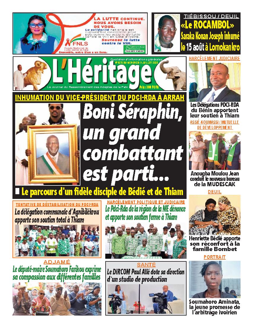L'HERITAGE N° 1276