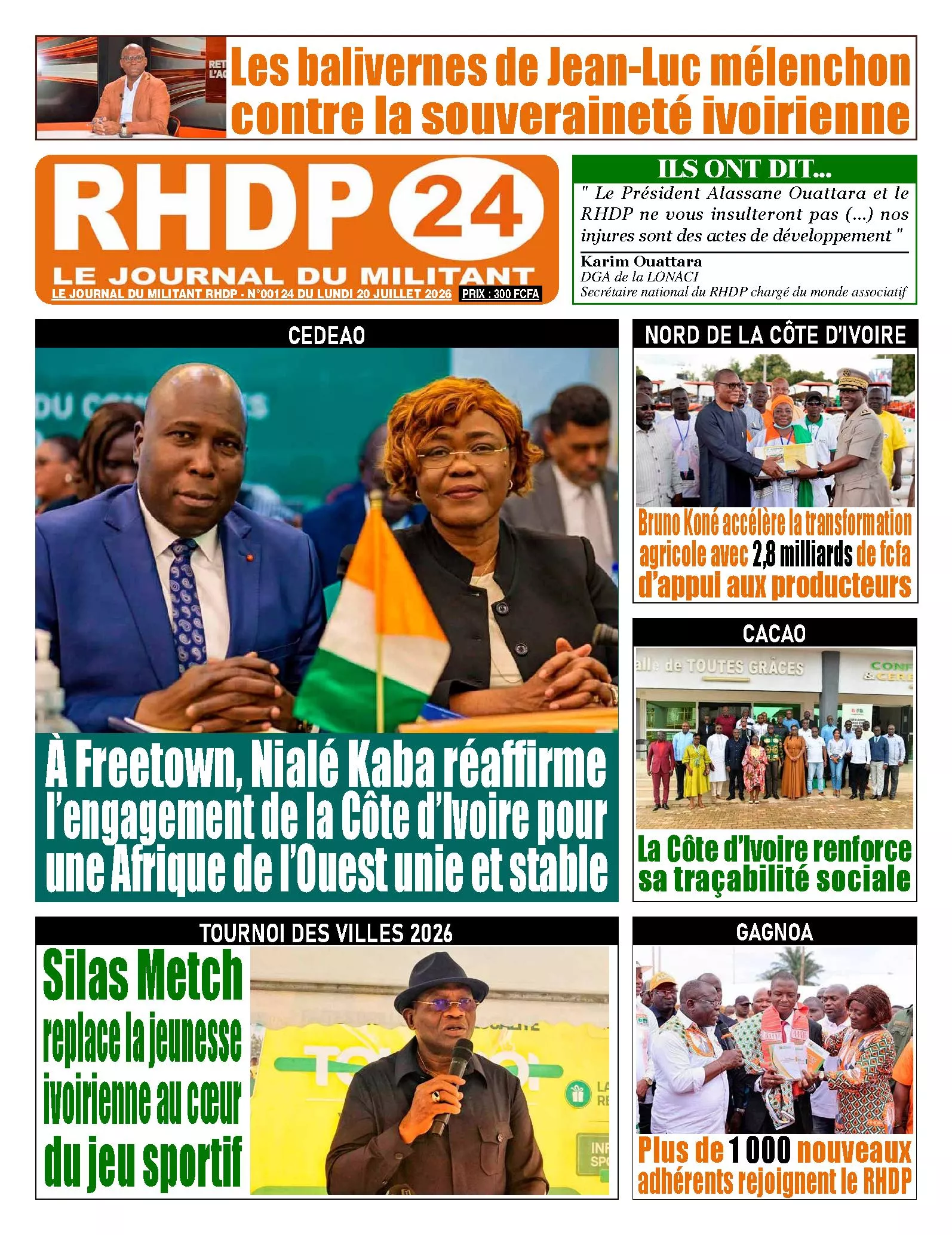N° 116 - 2026-07-20